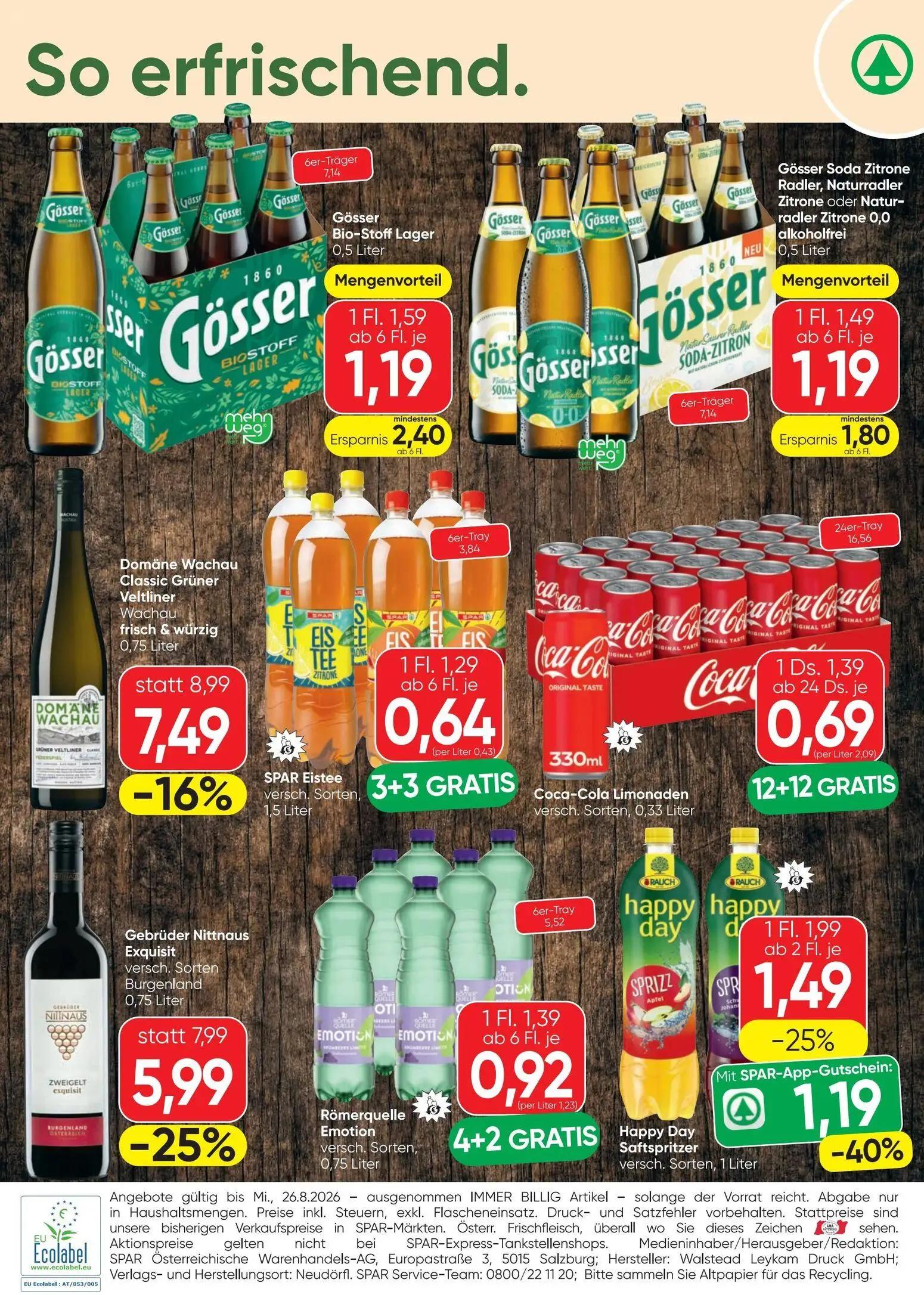 Spar Prospekt, Seite 4 von 4
