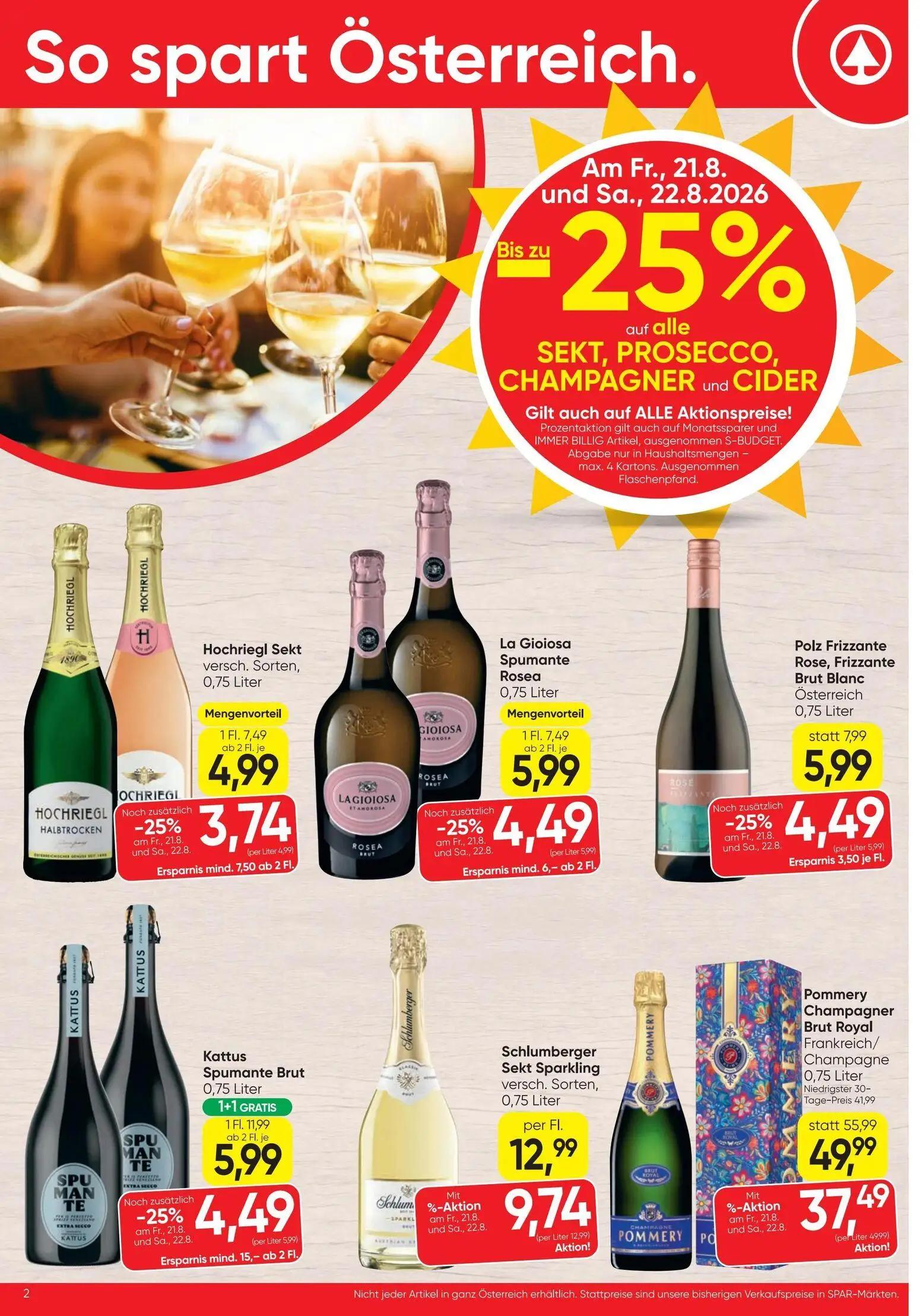 Spar Prospekt, Seite 2 von 12