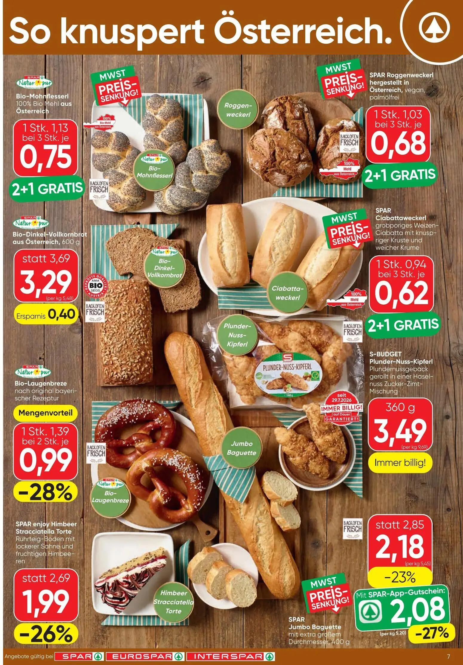 Spar Prospekt, Seite 7 von 12