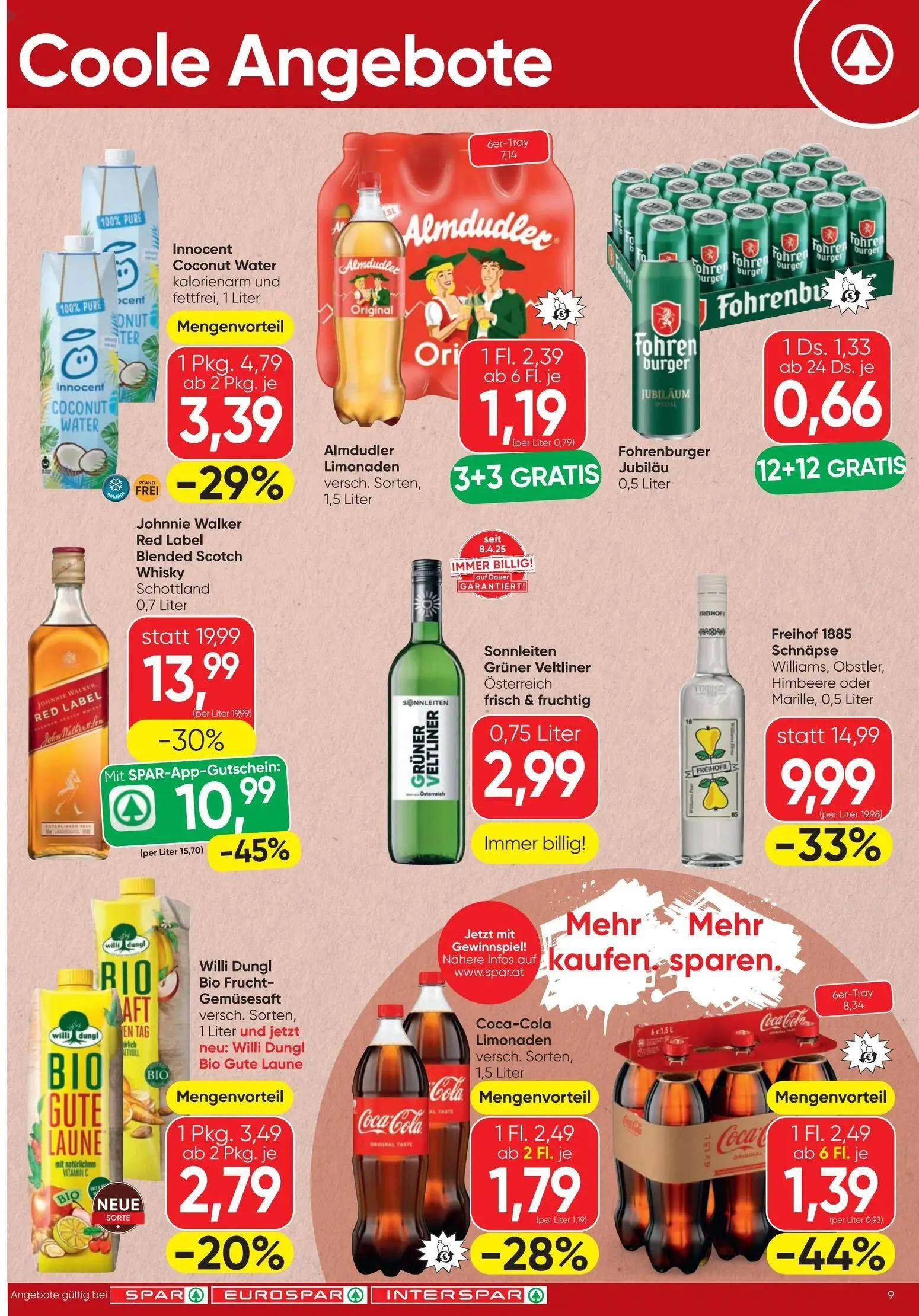 Spar Prospekt, Seite 9 von 12