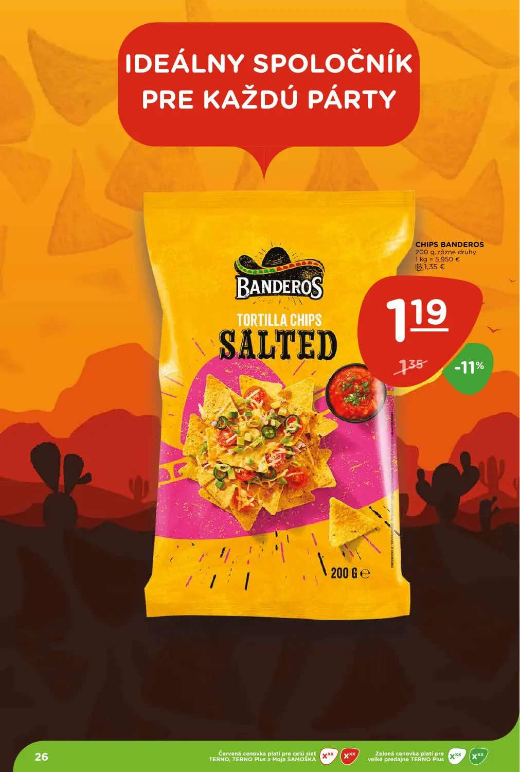 Terno leták, strana 26 z 29 — CHIPS BANDEROS