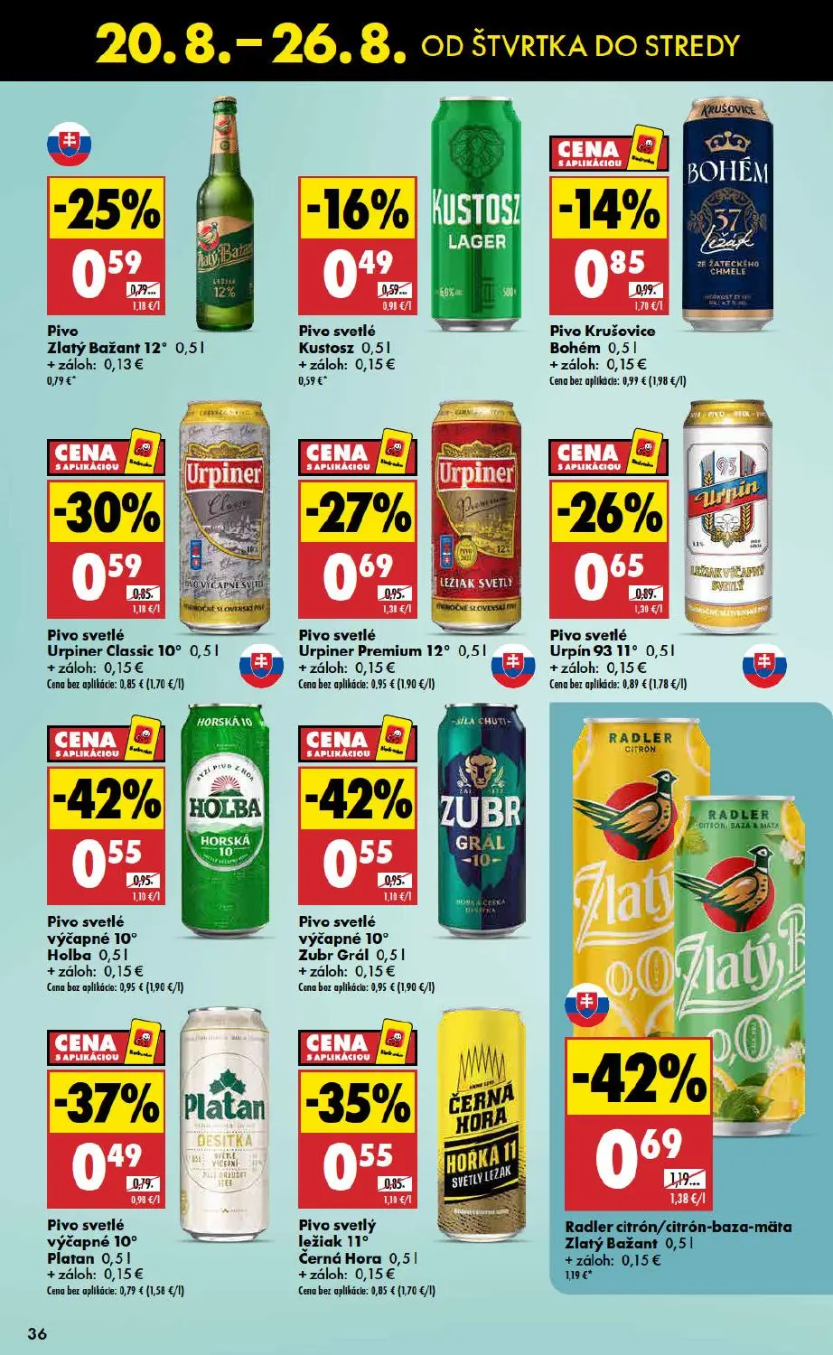 Biedronka leták, strana 36 z 48
