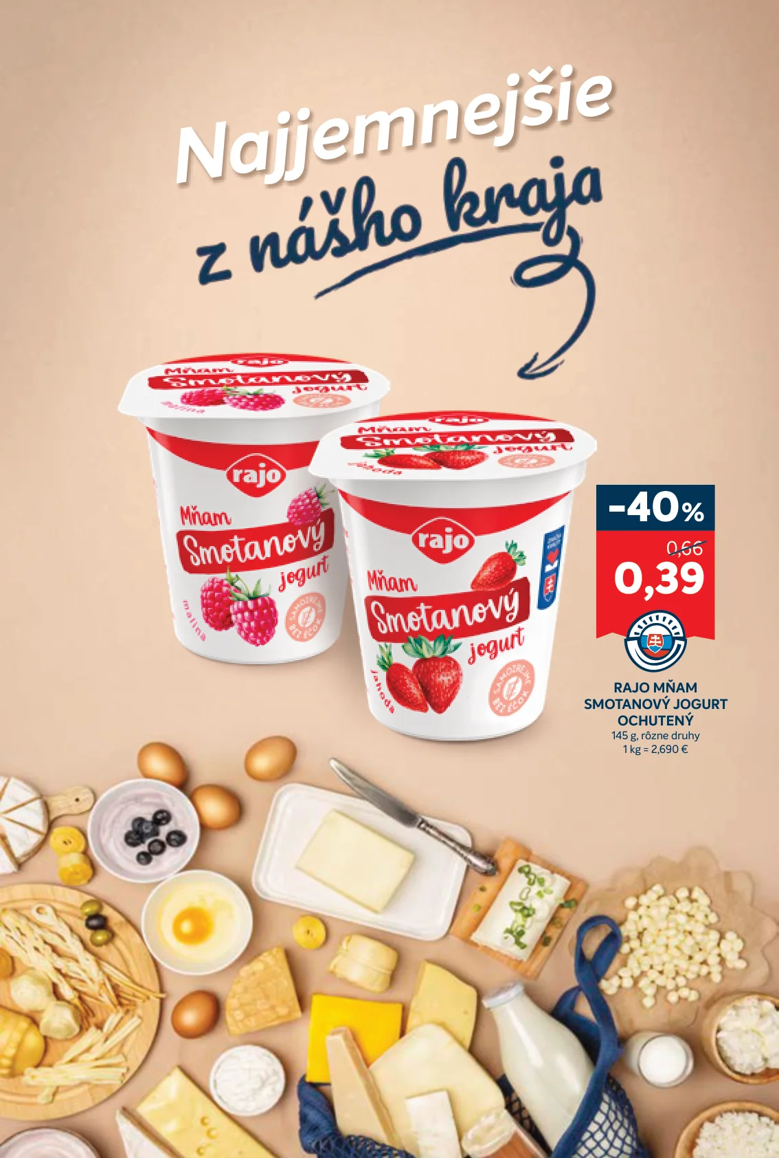 Kraj leták, strana 7 z 16 — RAJO MŇAM SMOTANOVÝ JOGURT OCHUTENÝ
