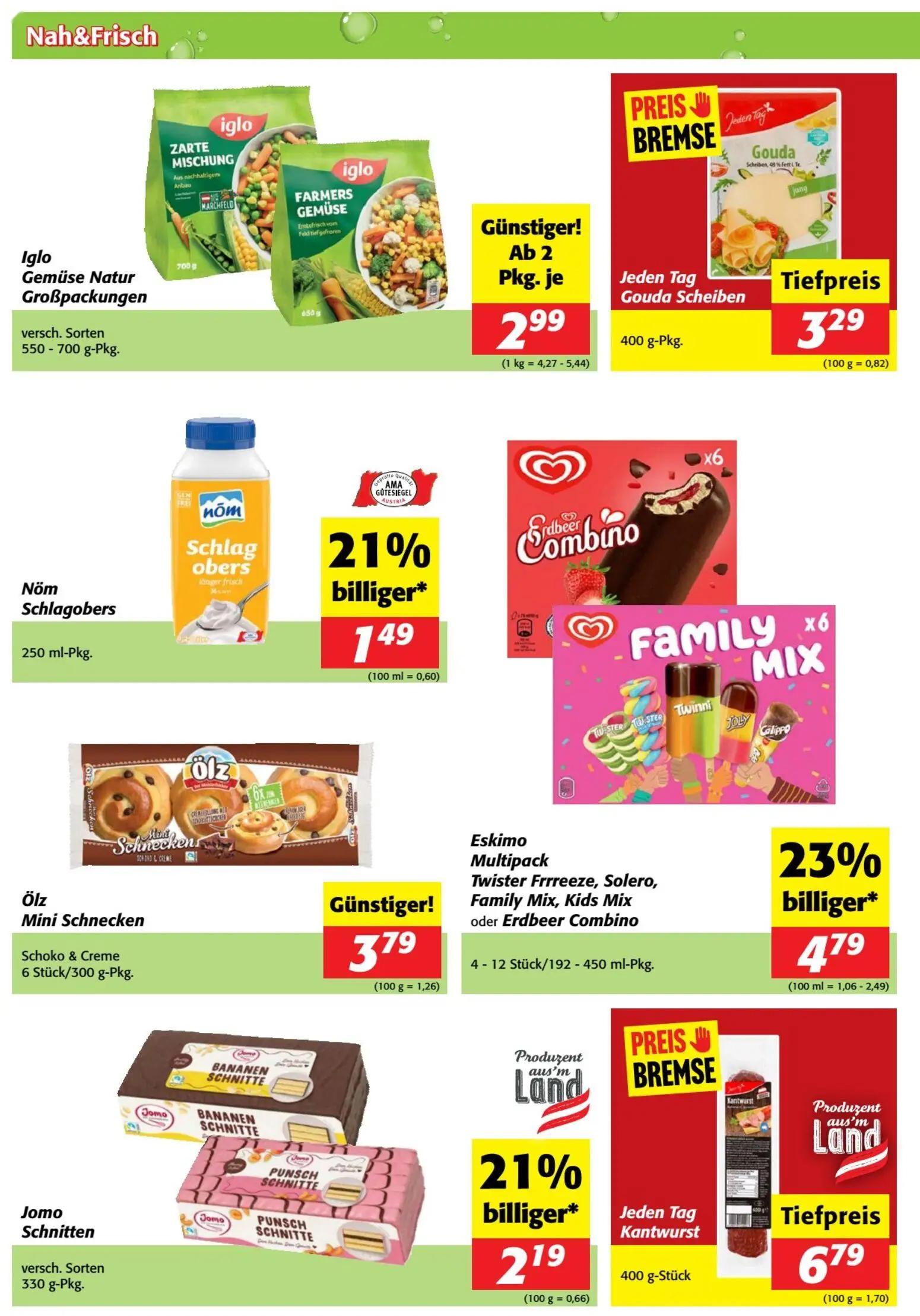 Nah & Frisch Prospekt, Seite 2 von 8 — Eskimo Multipack Twister Frrreeze, Solero, Family Mix, Kids Mix oder Erdbeer Combino,…