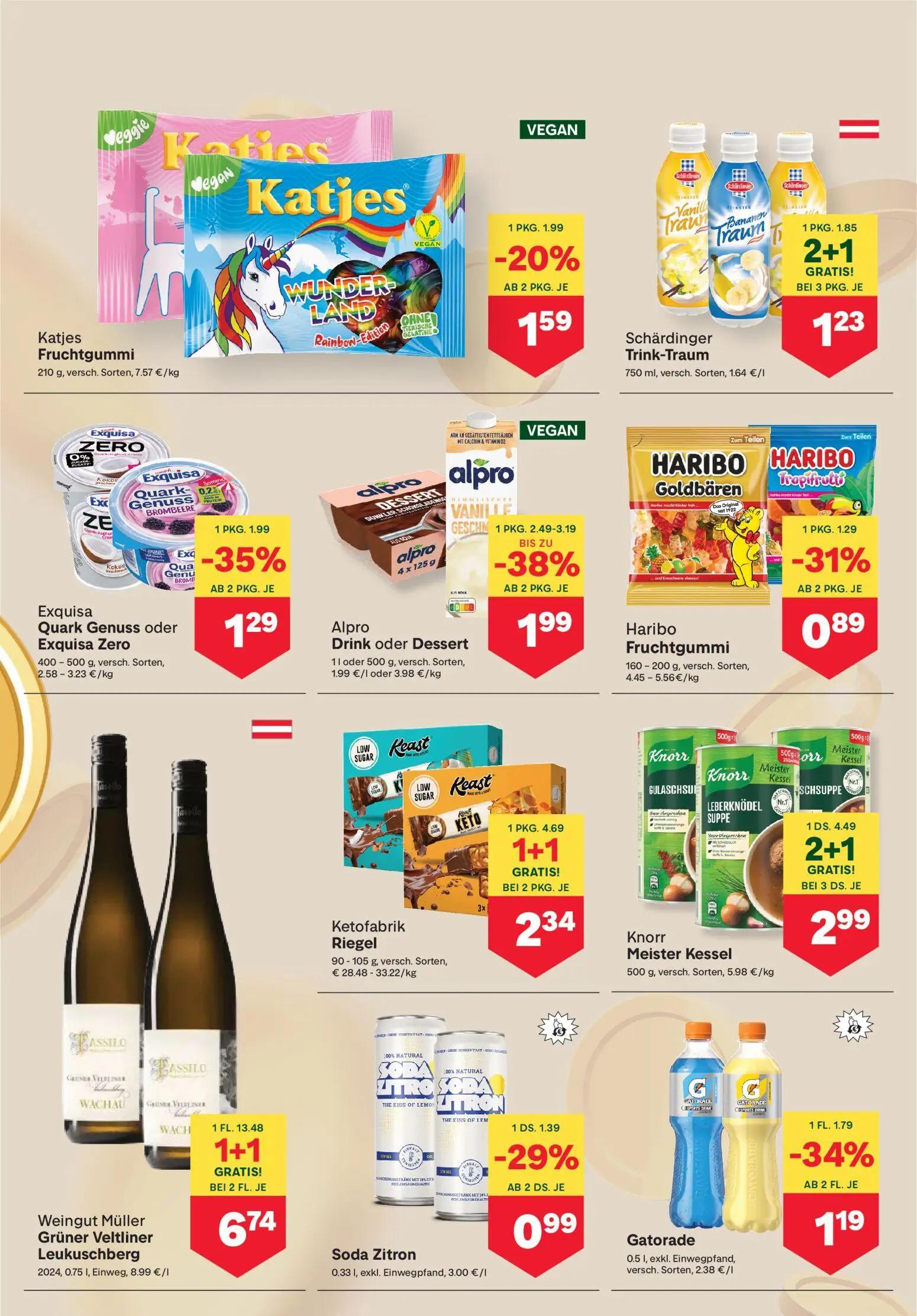 MPREIS Prospekt, Seite 6 von 17 — Weingut Müller Grüner Veltliner Leukuschberg, Ketofabrik Riegel, Knorr Meister Kessel