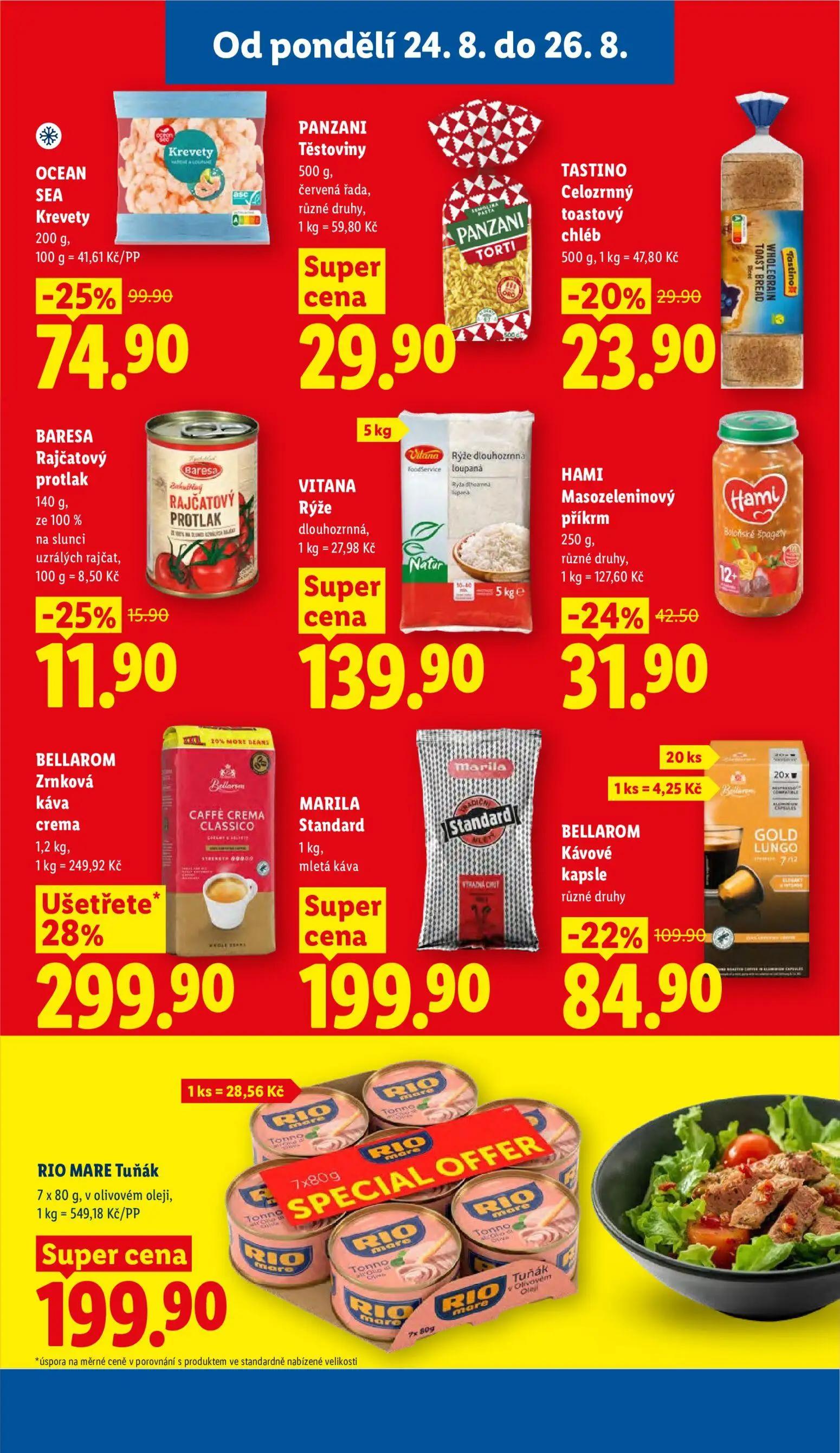 Lidl leták, strana 25 z 52 — BELLAROM Zrnková káva crema