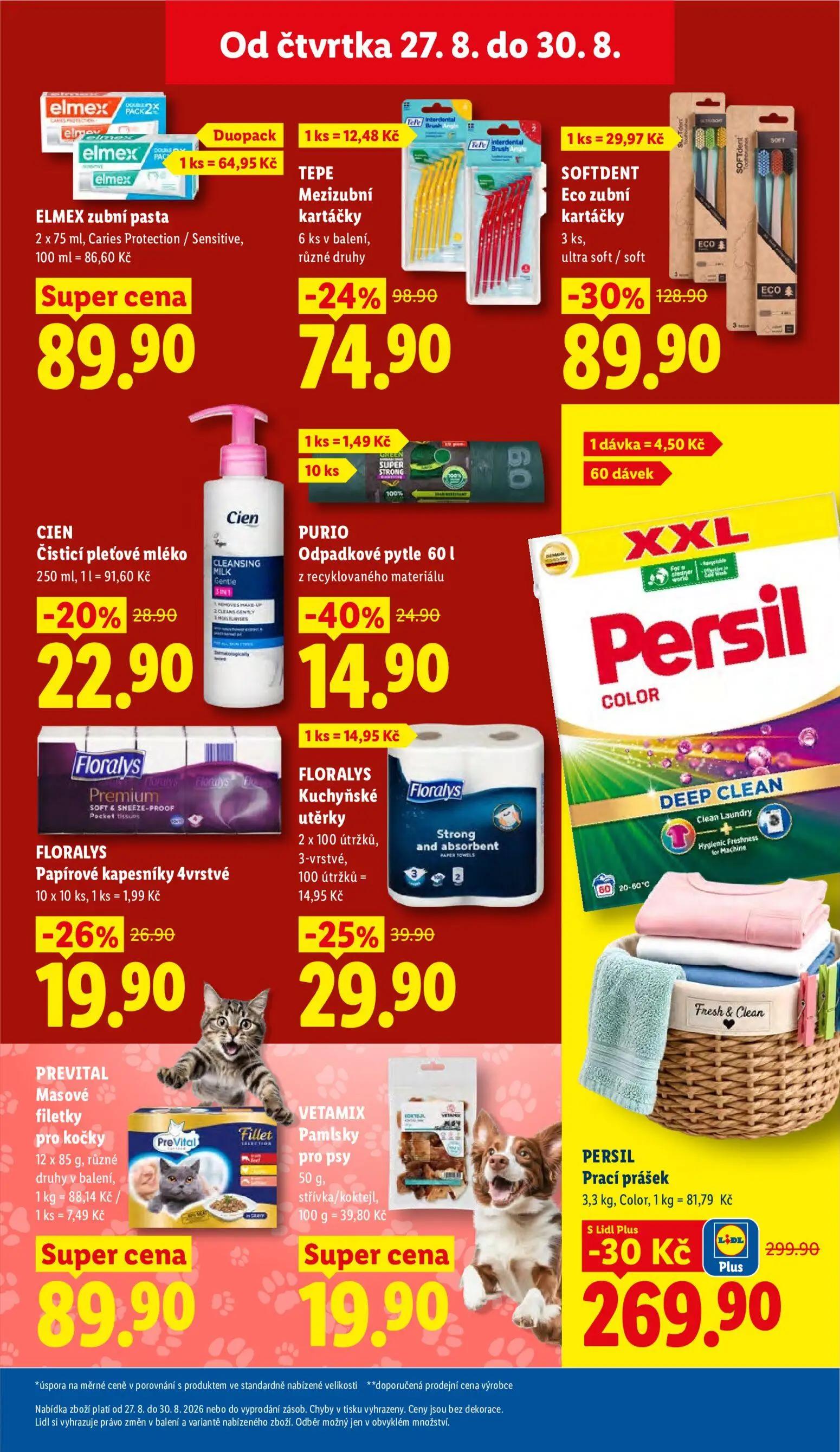 Lidl leták, strana 31 z 55 — PREVITAL Masové filetky pro kočky, VETAMIX Pamlsky pro psy