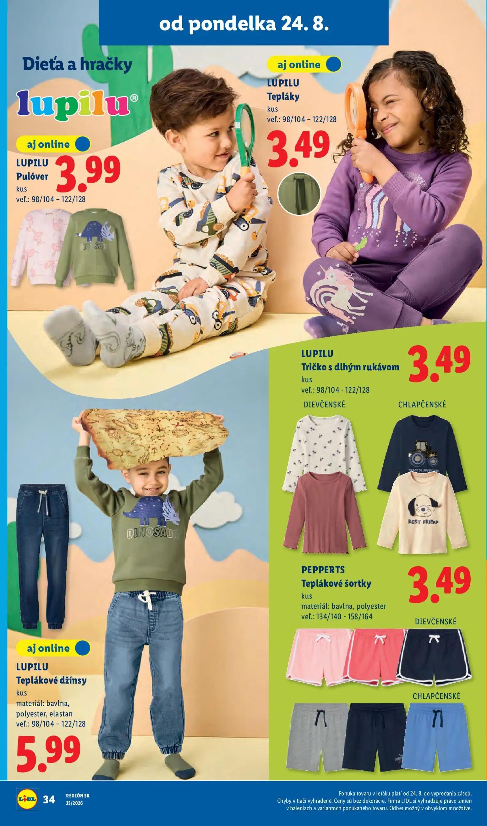 Lidl leták, strana 44 z 99 — Pulóver