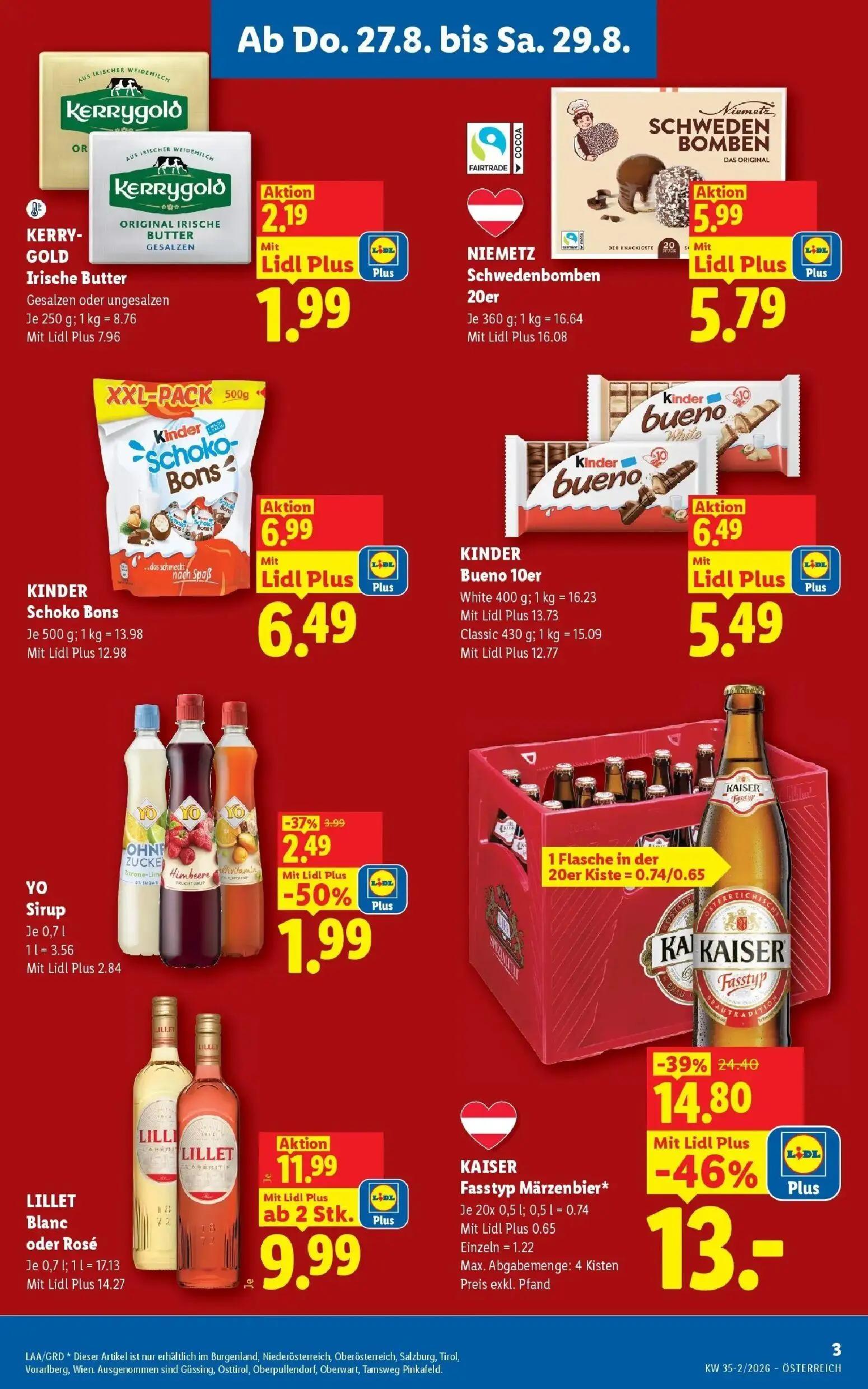 Lidl Prospekt, Seite 3 von 55