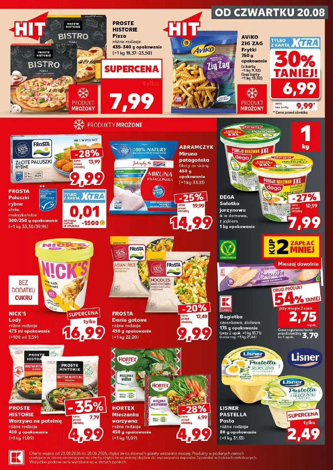 Kaufland gazetka, strona 17 z 30 — PROSTE HISTORIE Warzywa na patelnię różne rodzaje, HORTEX Mieszanka warzywna różne rodzaj…
