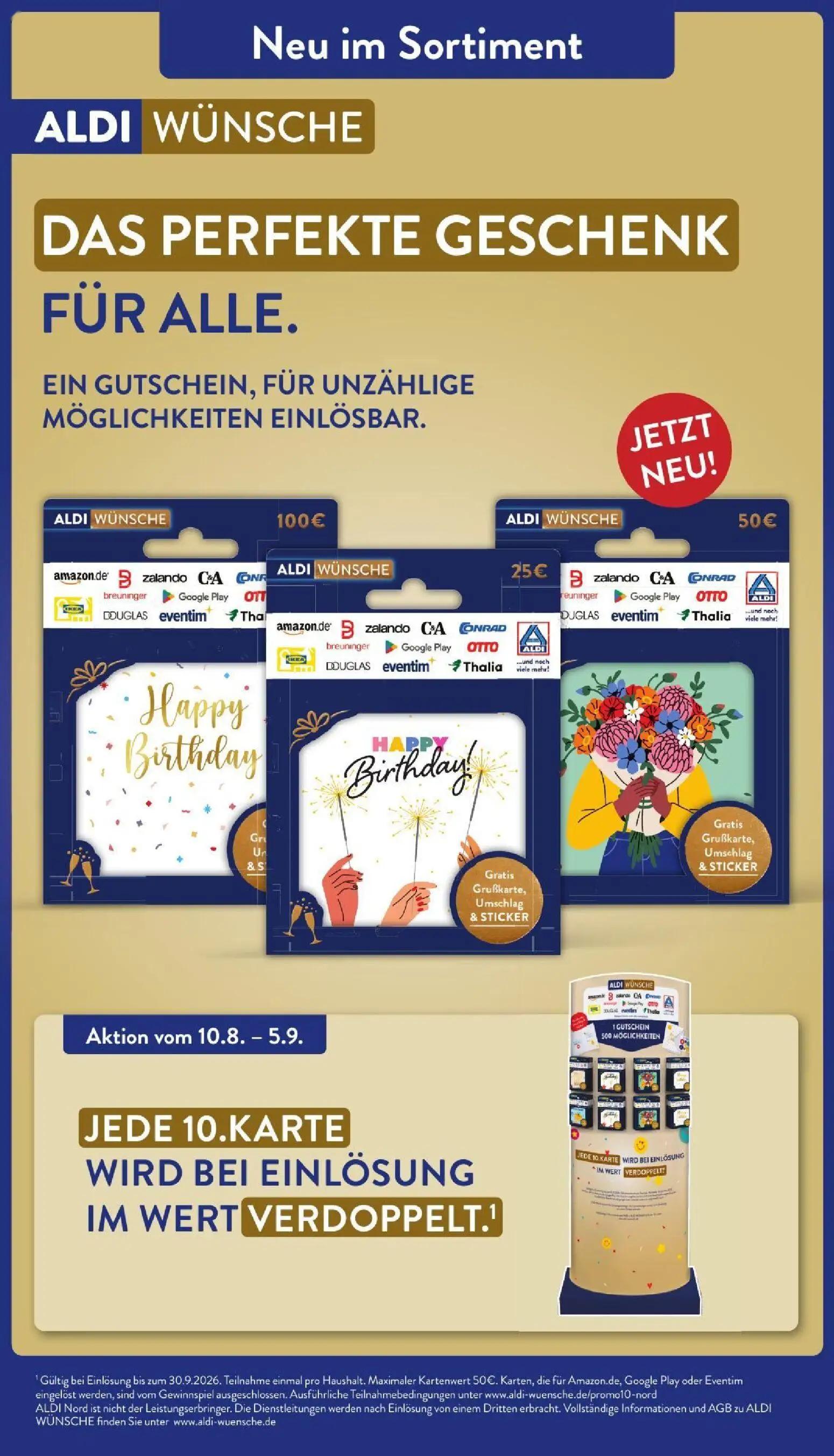 Aldi Nord Prospekt, Seite 37 von 39