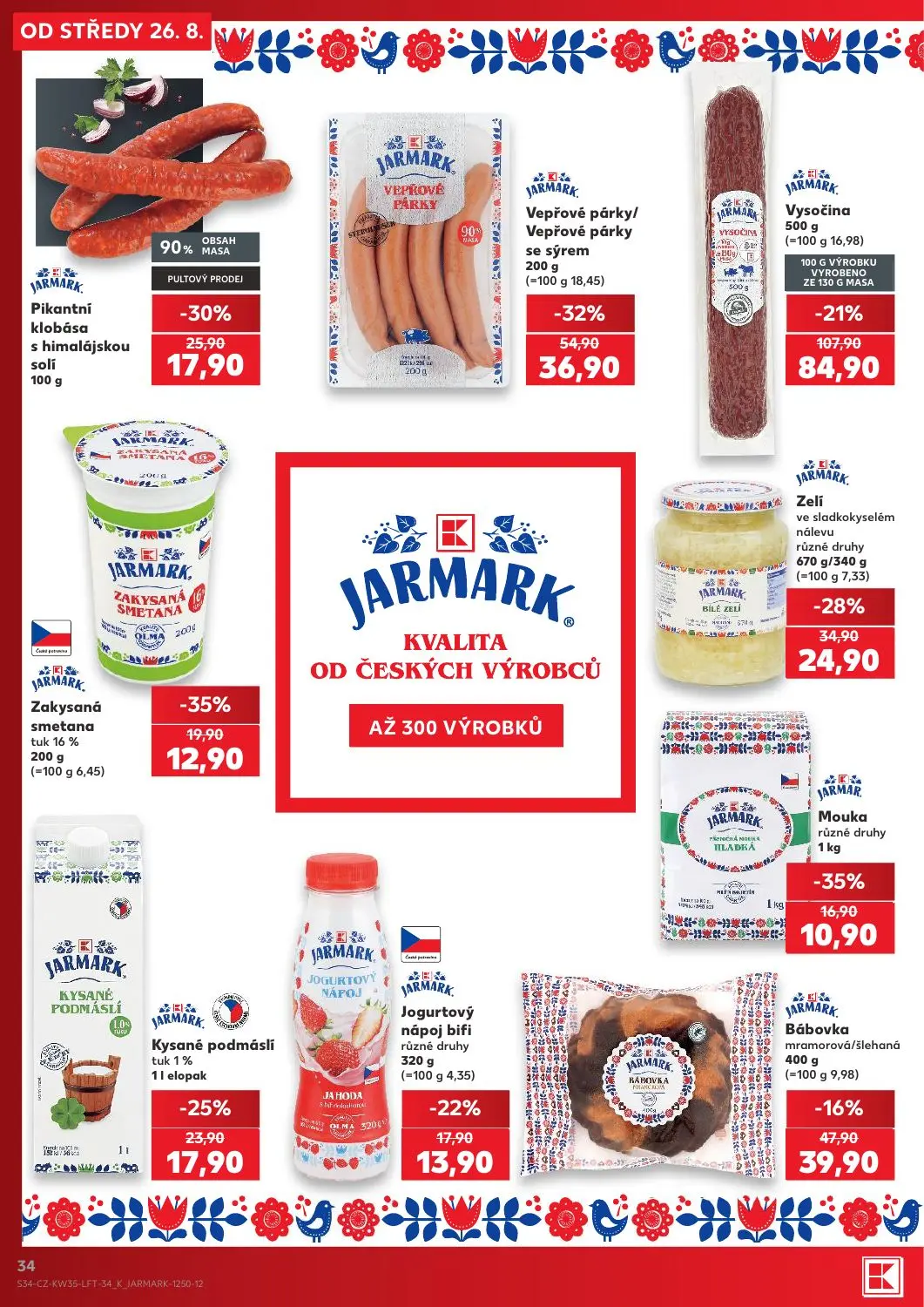 Kaufland leták, strana 34 z 56 — Mouka různé druhy