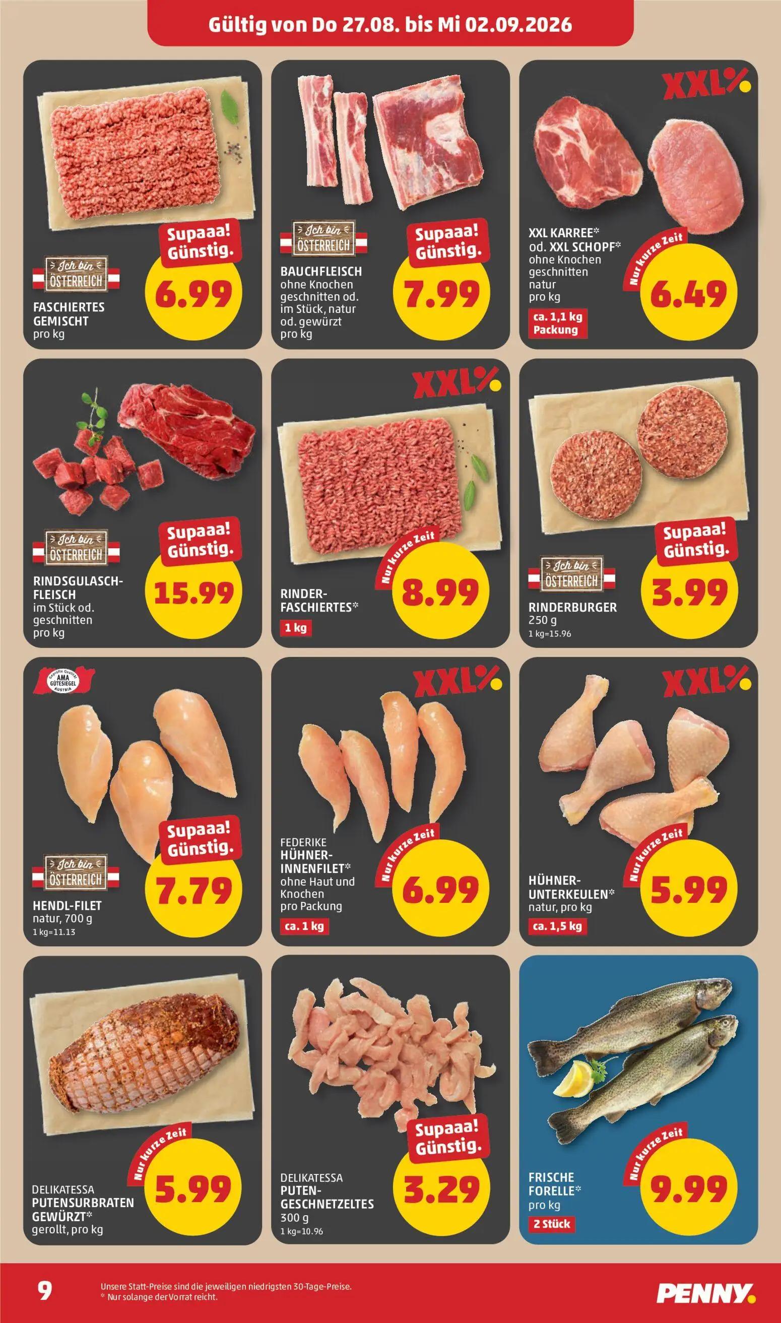 PENNY Prospekt, Seite 9 von 32 — FASCHIERTES GEMISCHT