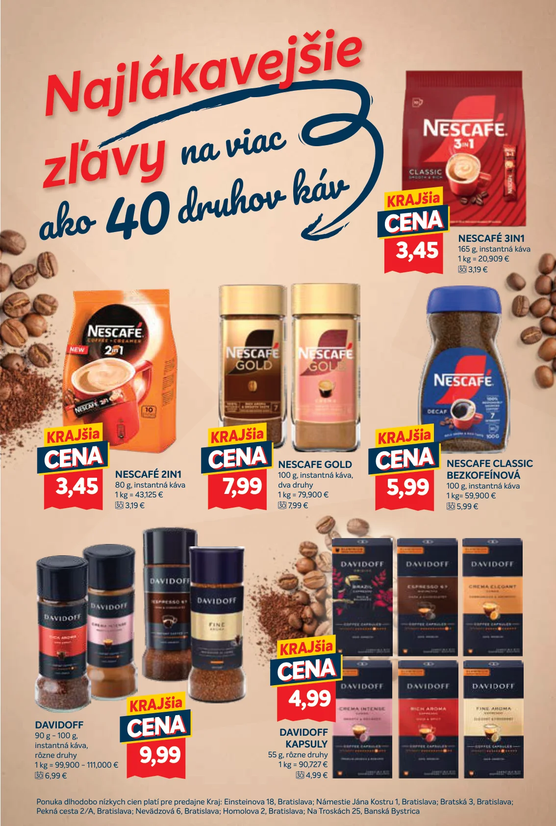 Kraj leták, strana 8 z 16 — NESCAFÉ 3IN1, NESCAFÉ 2IN1, NESCAFE GOLD
