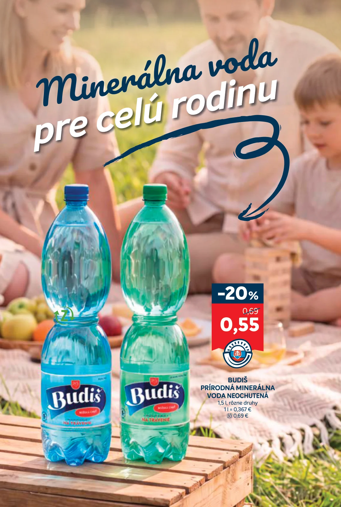 Kraj leták, strana 12 z 16 — BUDIŠ PRÍRODNÁ MINERÁLNA VODA NEOCHUTENÁ