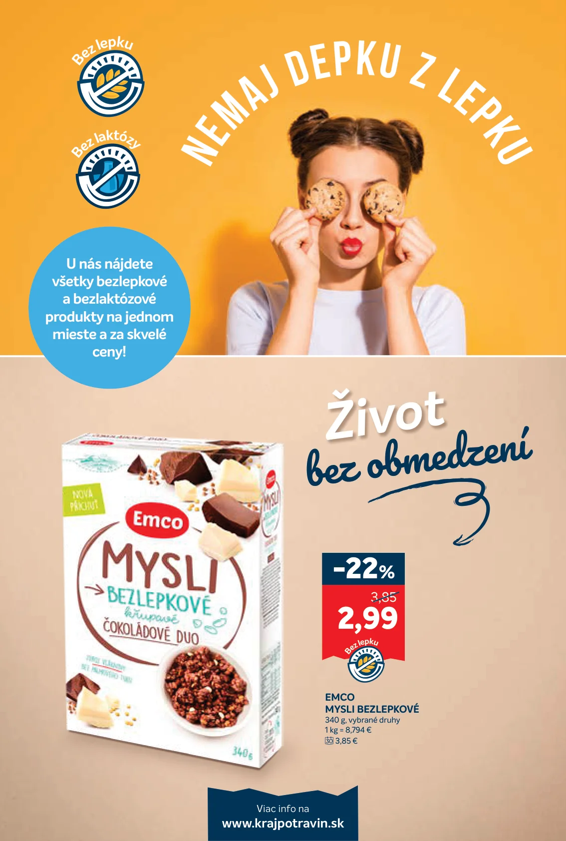 Kraj leták, strana 16 z 16 — EMCO MYSLI BEZLEPKOVÉ