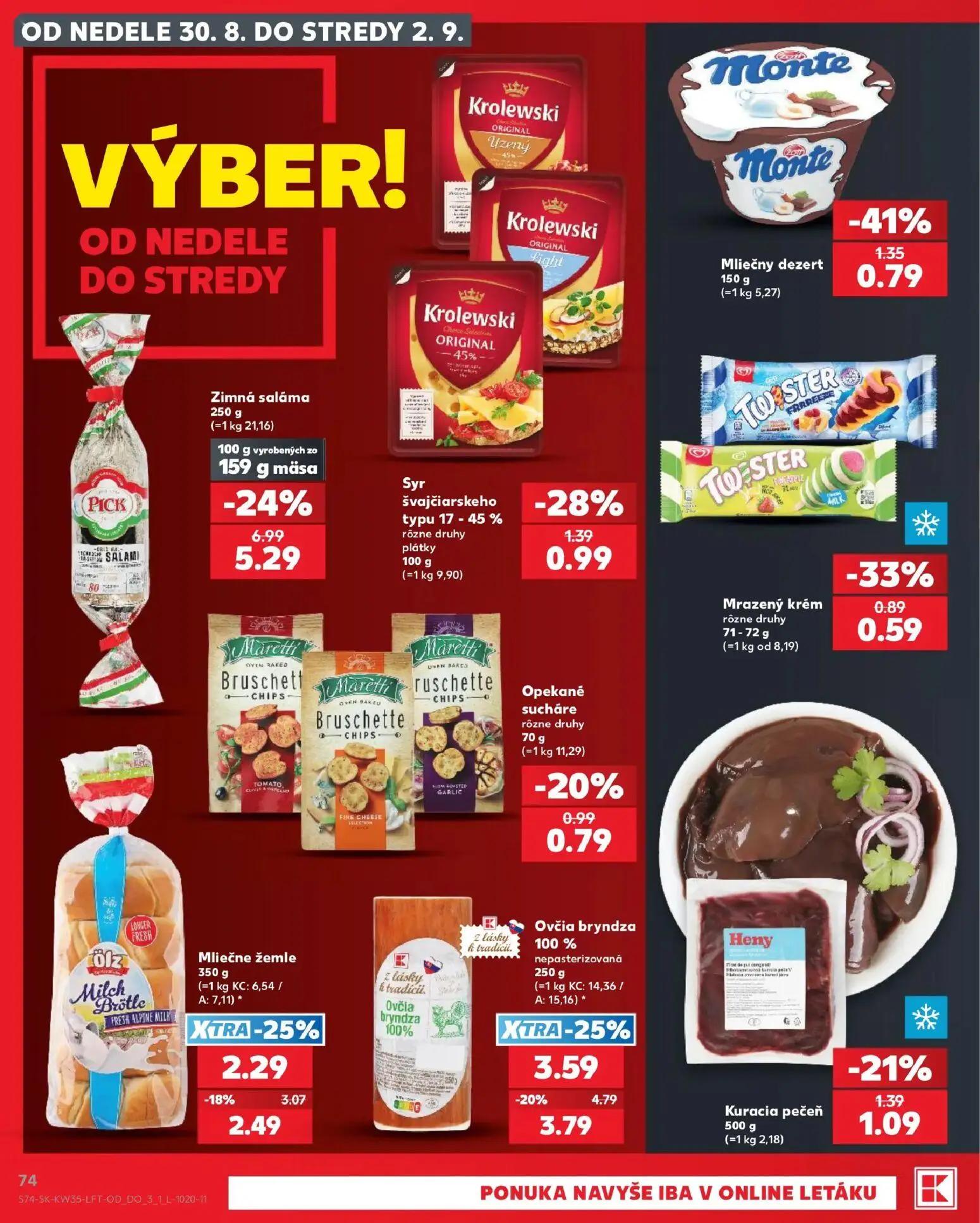 Kaufland leták, strana 74 z 76