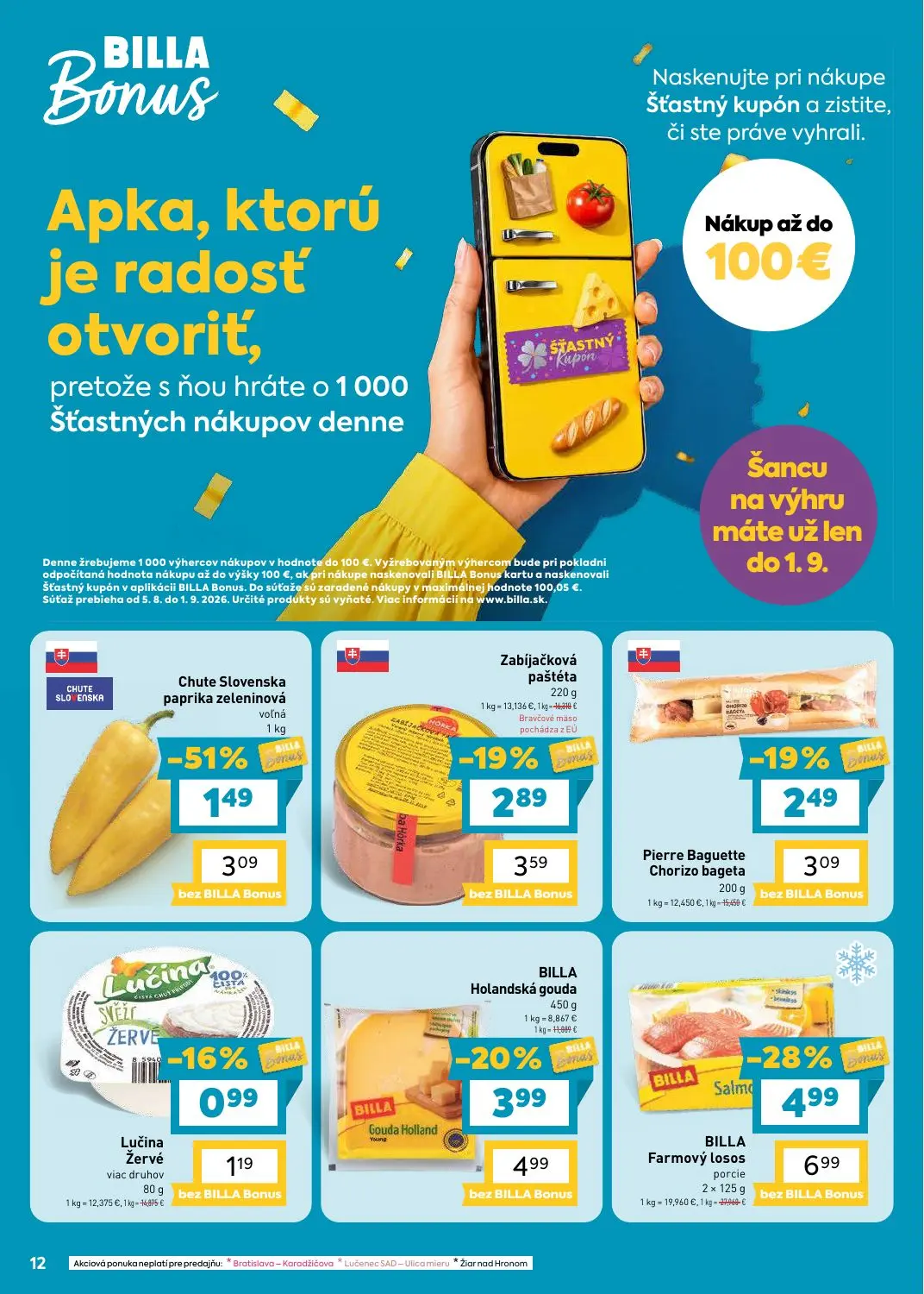 Billa leták, strana 14 z 25