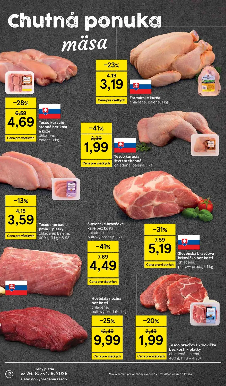 Tesco leták, strana 12 z 58