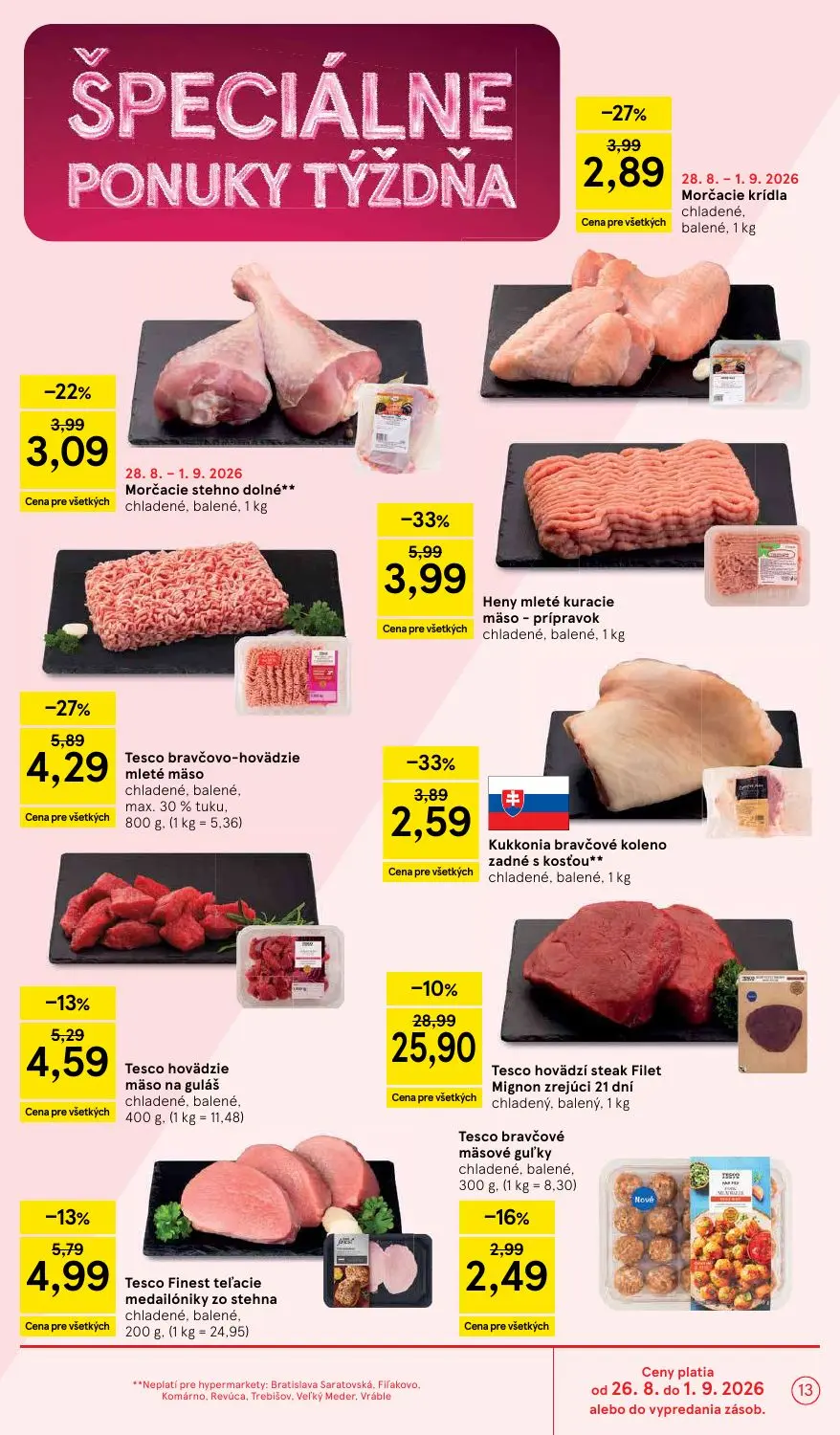 Tesco leták, strana 13 z 58
