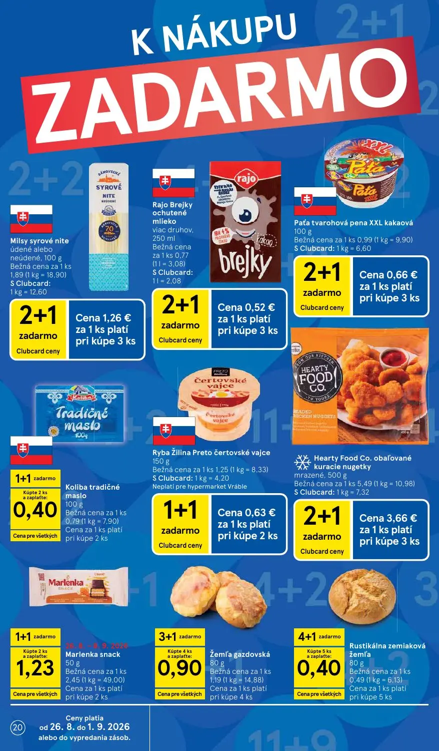 Tesco leták, strana 20 z 58 — Koliba tradičné maslo