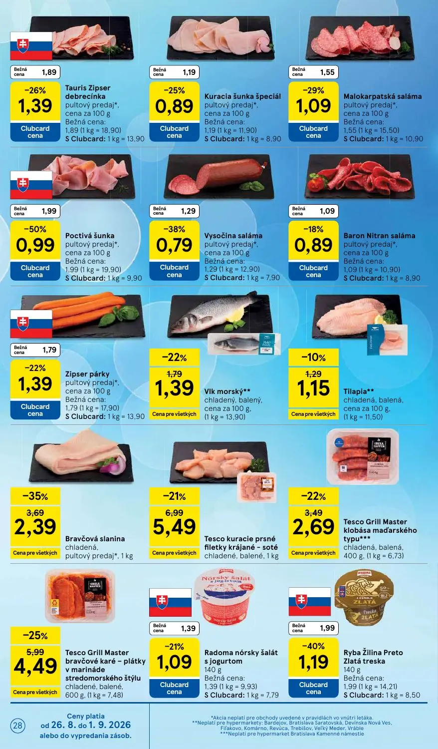 Tesco leták, strana 28 z 58