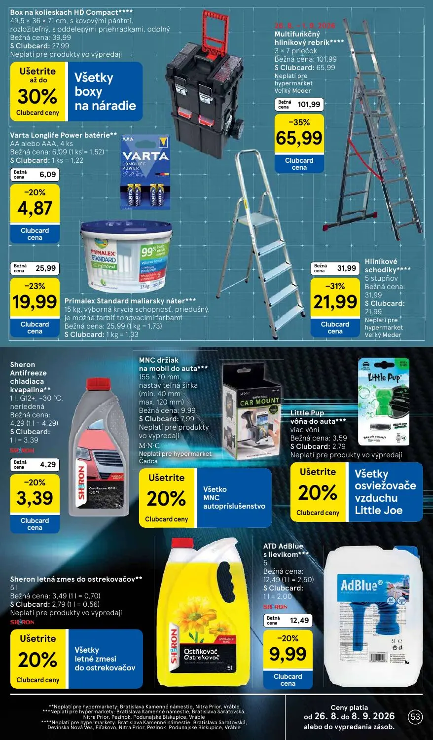 Tesco leták, strana 53 z 58
