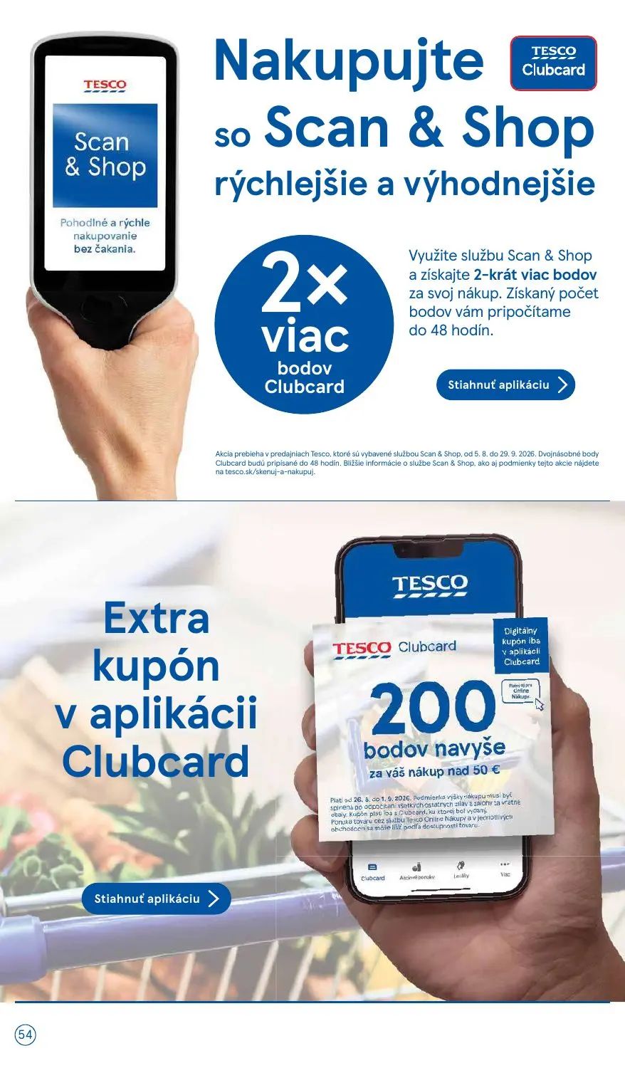 Tesco leták, strana 54 z 58