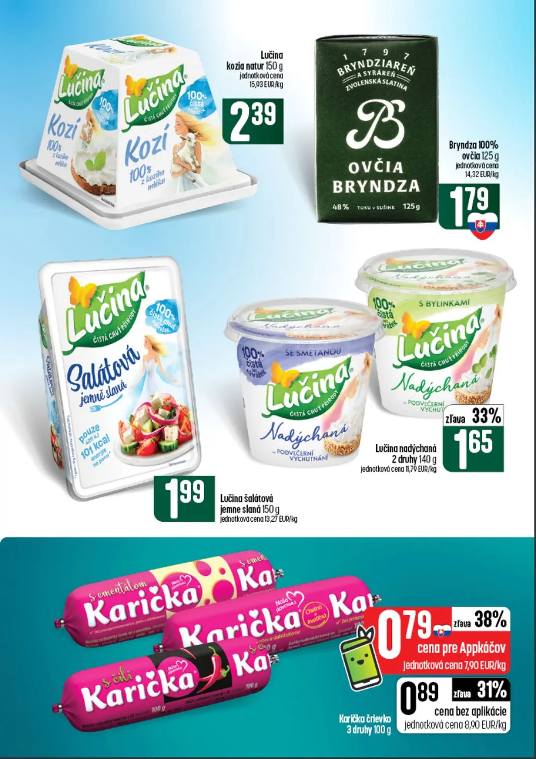 Coop Tempo leták, strana 25 z 64 — Lučina nadýchaná, Karička črievko, Lučina kozia natur