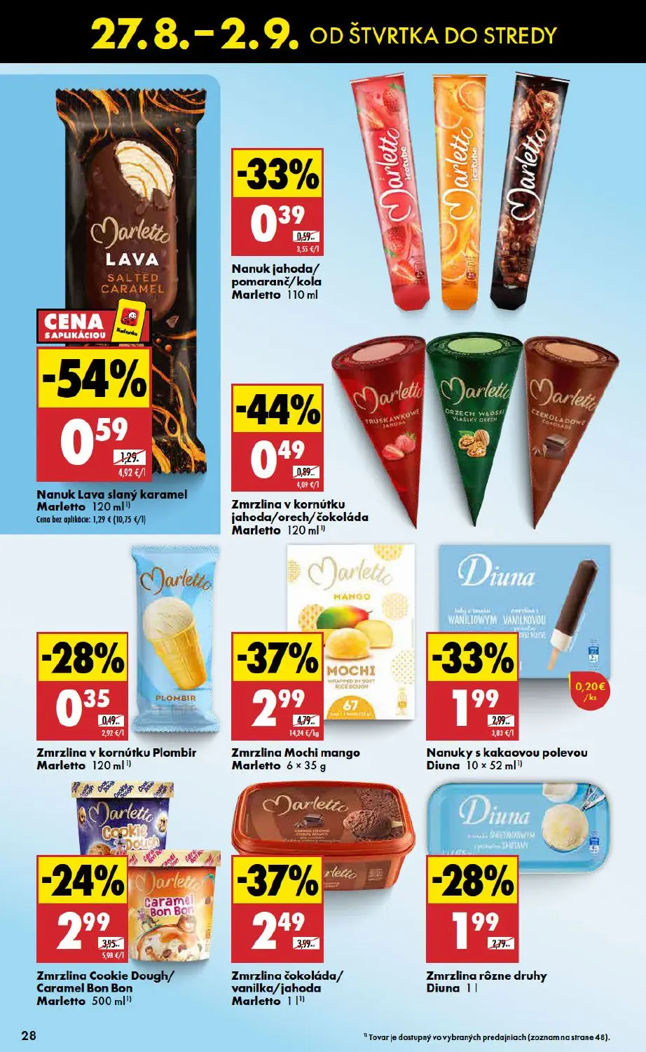 Biedronka leták, strana 28 z 48