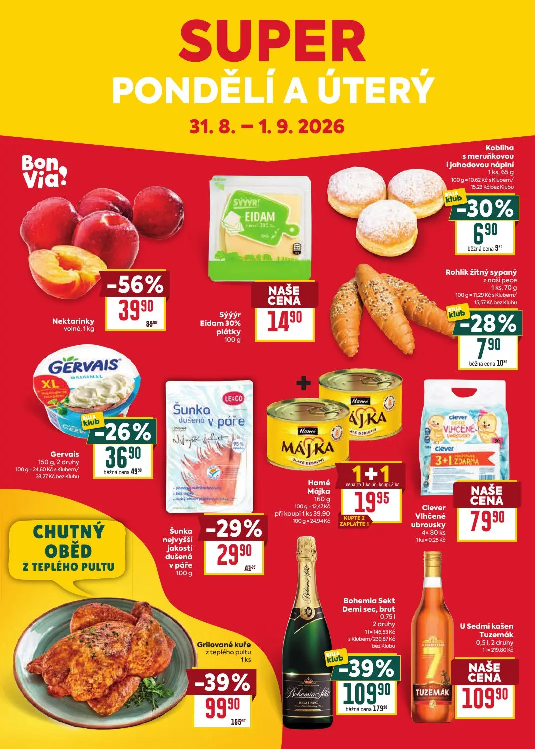 Billa leták, strana 40 z 40