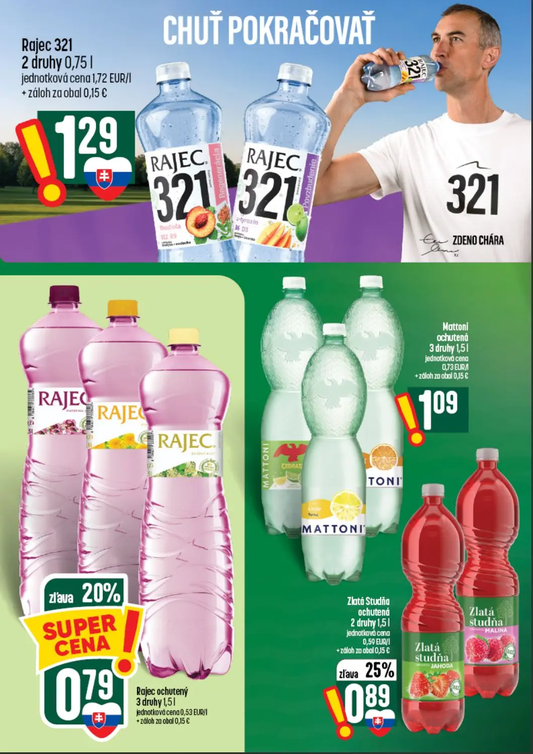 Coop Tempo leták, strana 50 z 64 — Zlatá Studňa ochutená, Rajec ochutený, Rajec 321