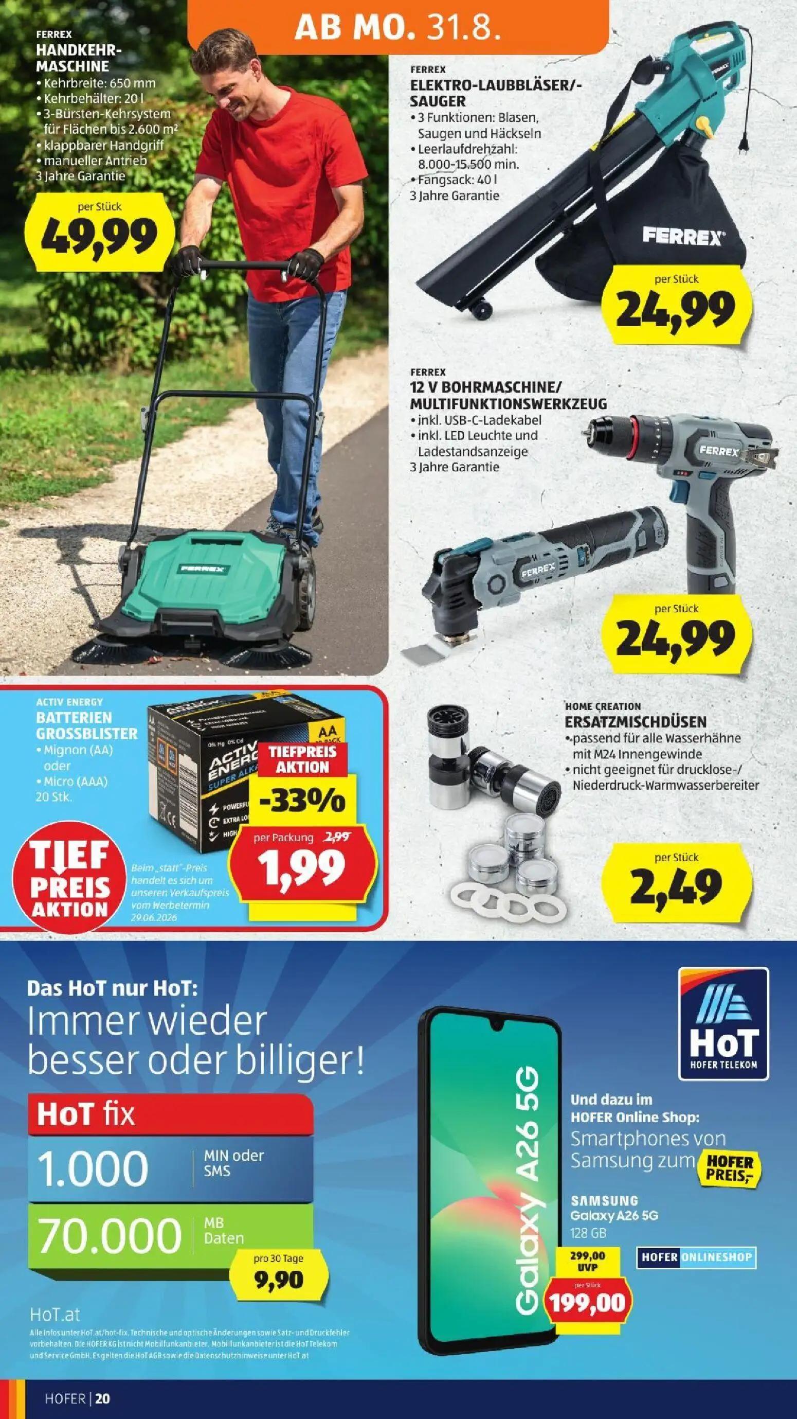Hofer Prospekt, Seite 32 von 45