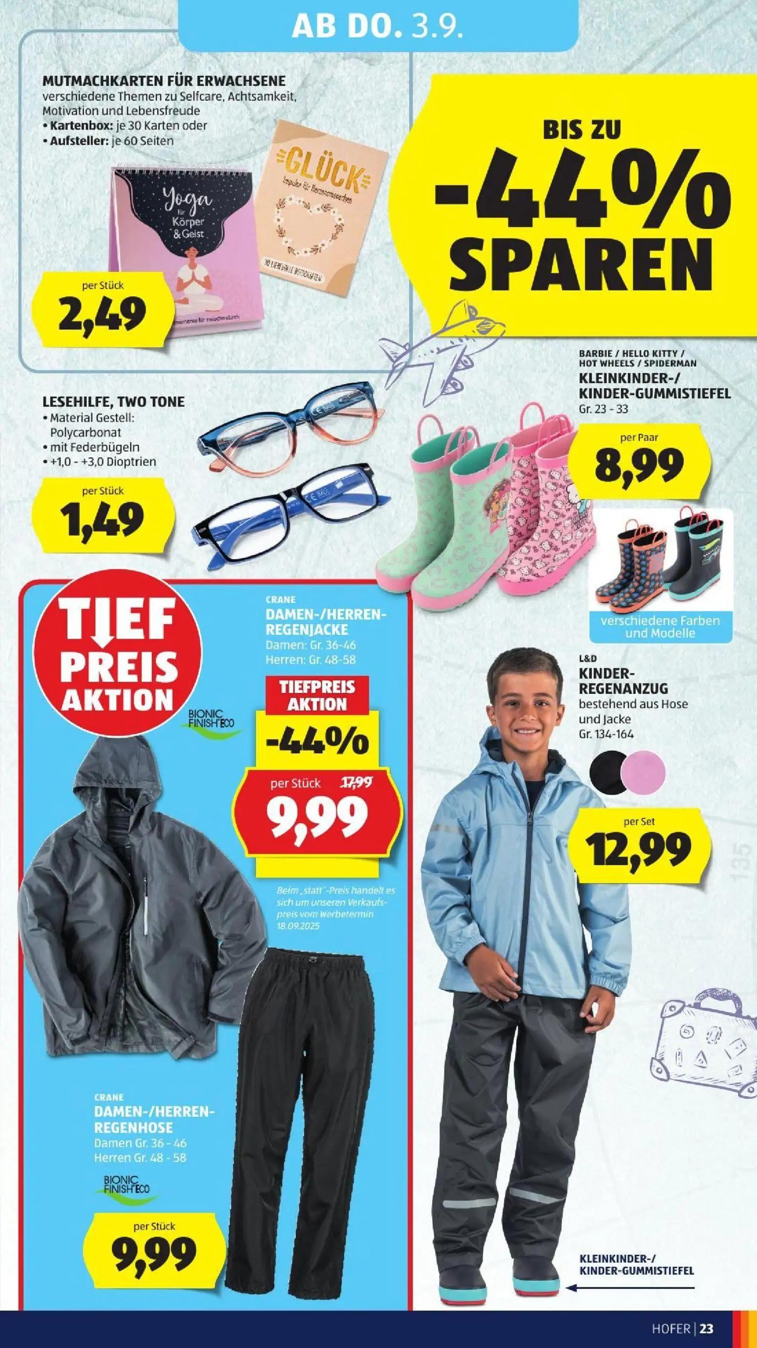 Hofer Prospekt, Seite 35 von 45