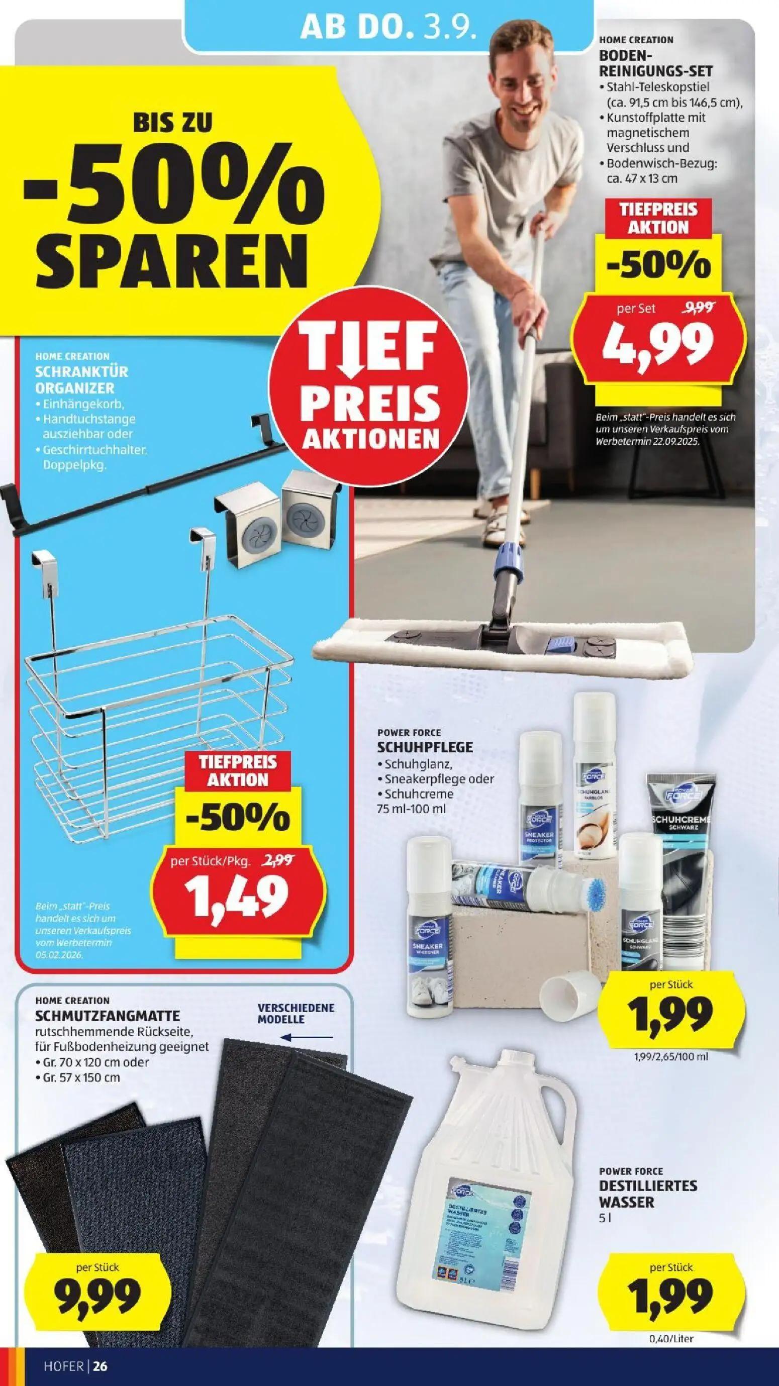 Hofer Prospekt, Seite 38 von 45
