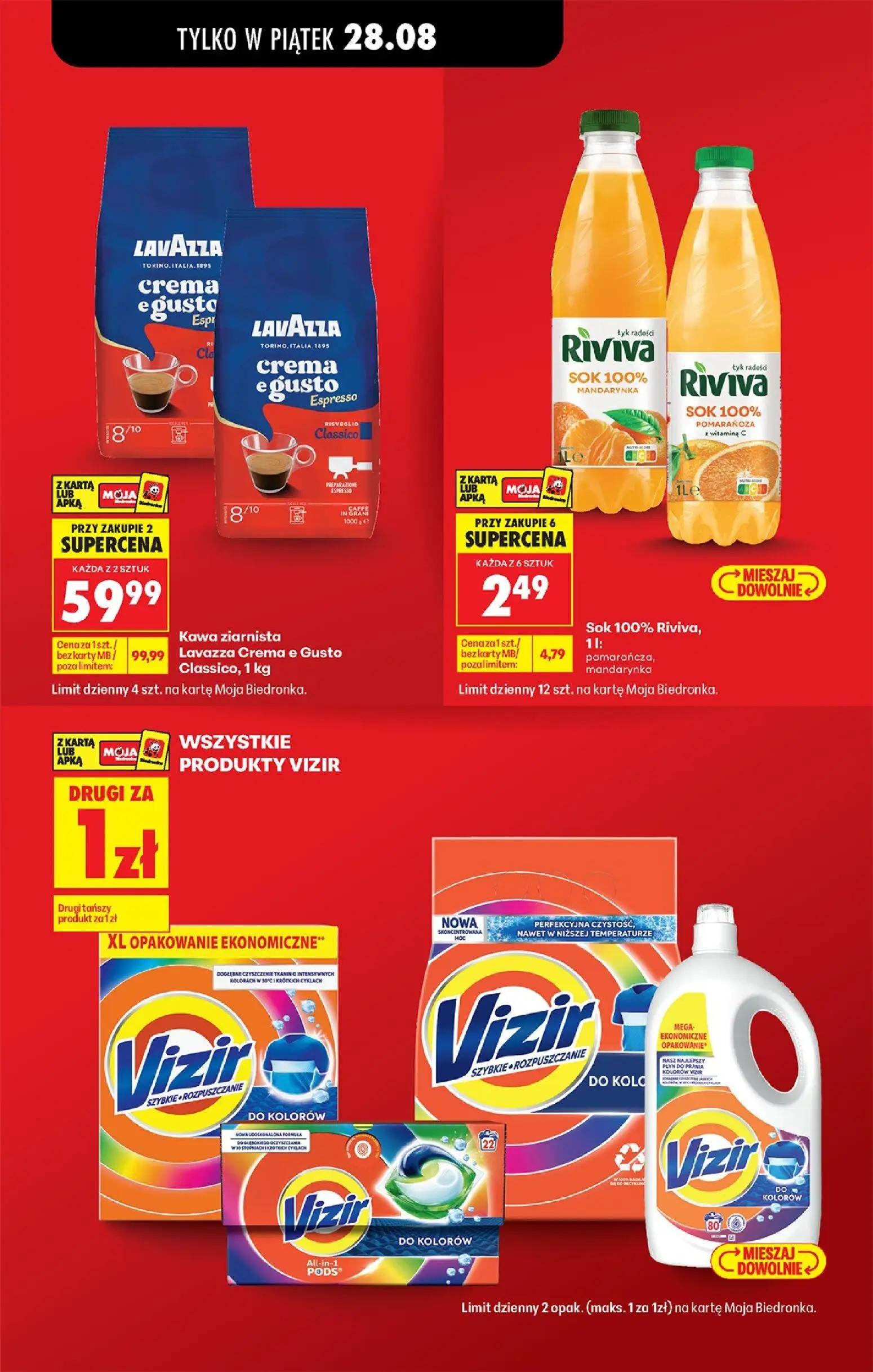 Biedronka gazetka, strona 9 z 89 — Kawa ziarnista Lavazza Crema e Gusto Classico
