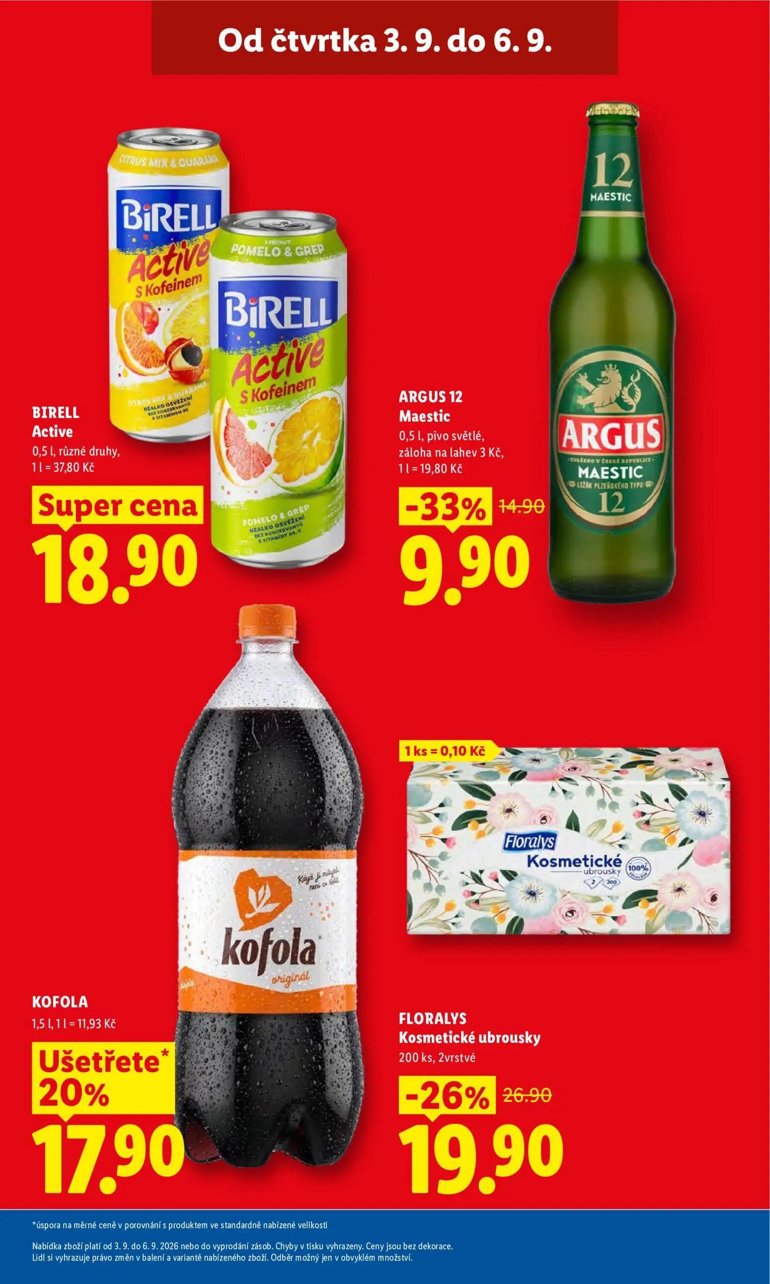 Lidl leták, strana 3 z 50 — ARGUS 12 Maestic