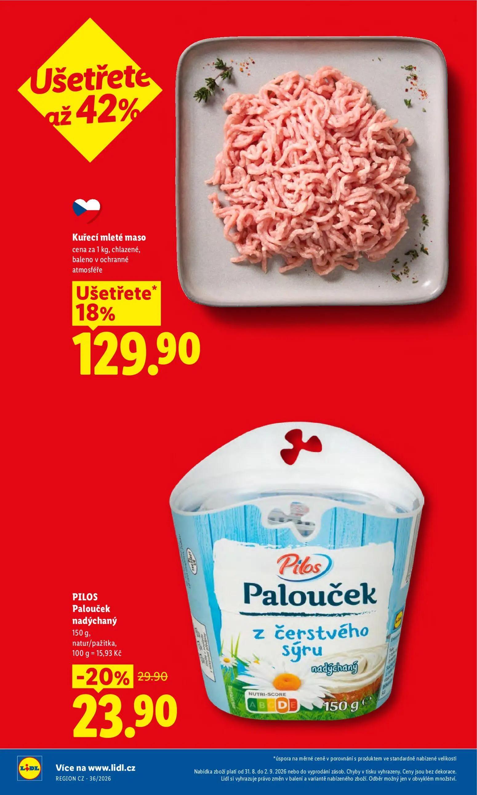 Lidl leták, strana 10 z 53 — Kuřecí mleté maso