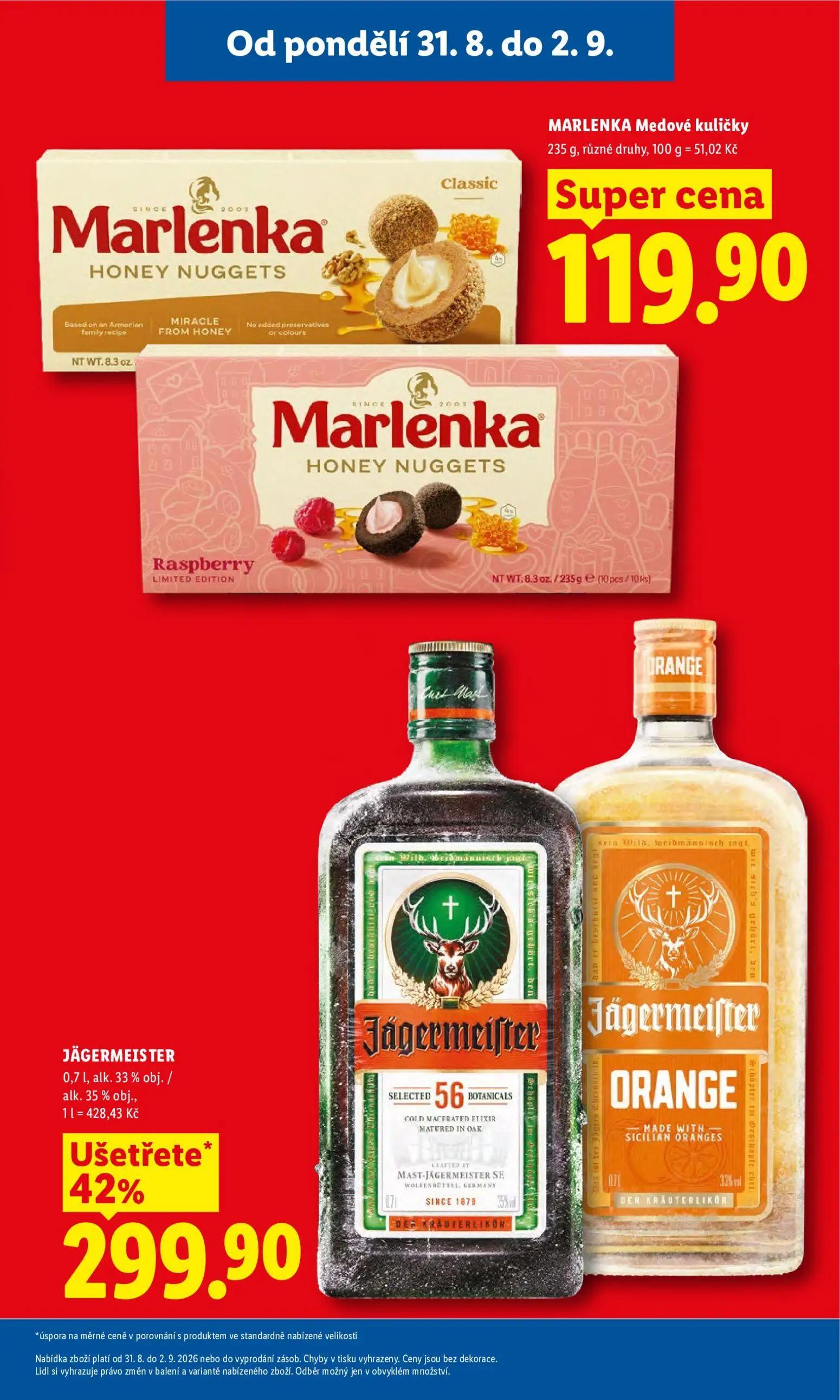 Lidl leták, strana 11 z 53 — MARLENKA Medové kuličky