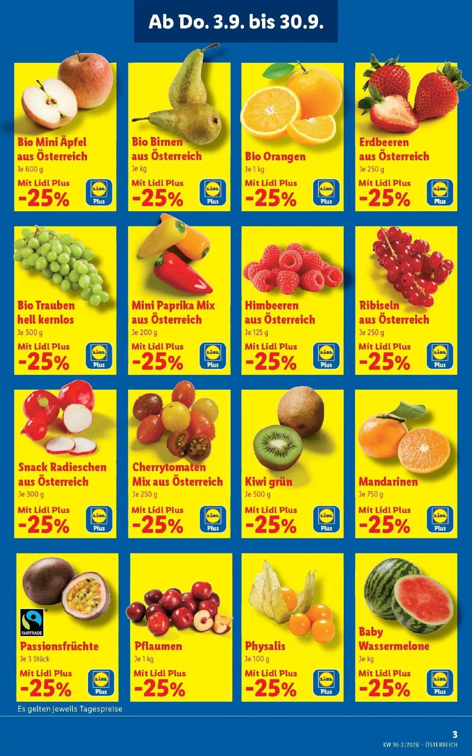 Lidl Prospekt, Seite 3 von 55