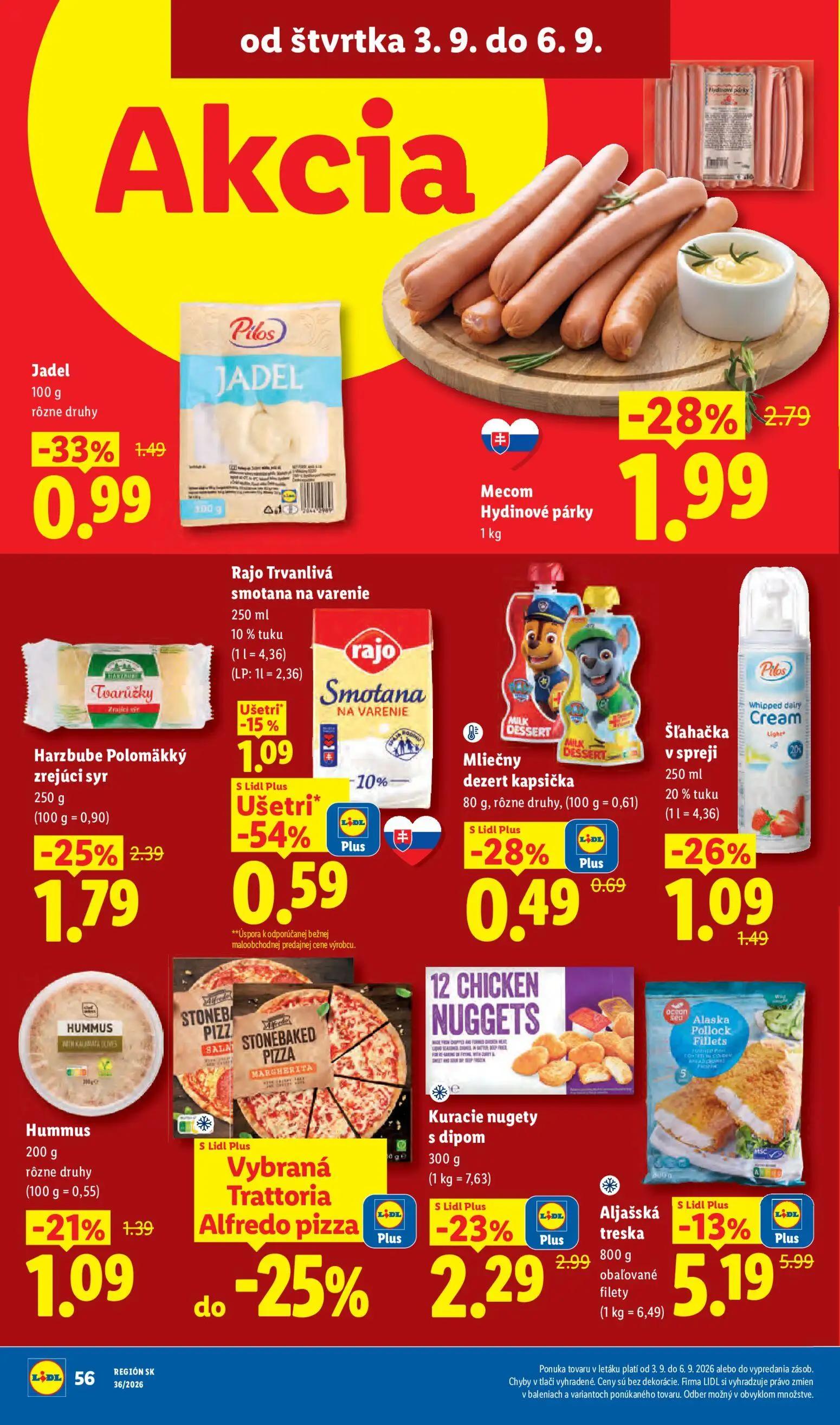 Lidl leták, strana 74 z 97 — Harzbube Polomäkký zrejúci syr