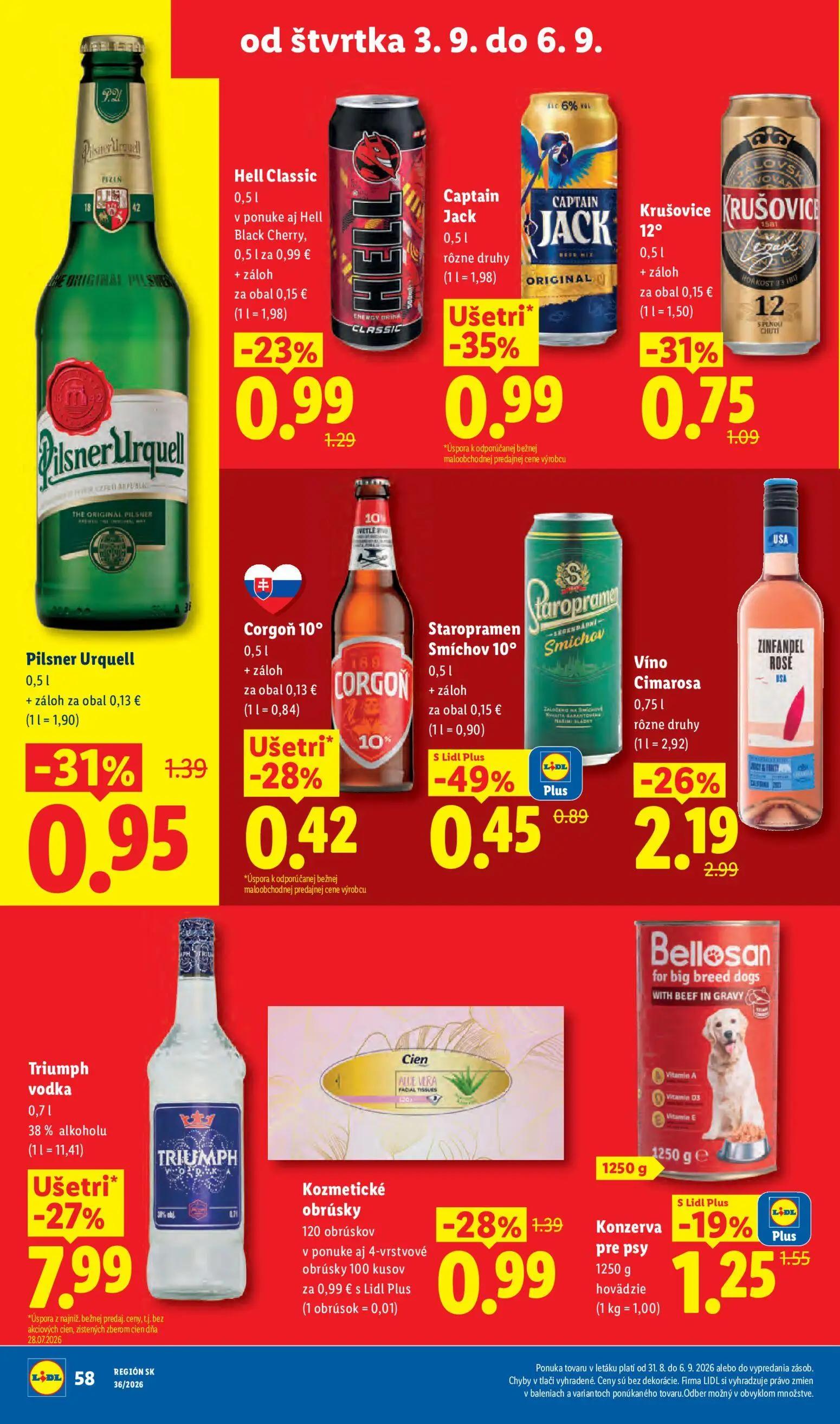Lidl leták, strana 76 z 97 — Kozmetické obrúsky