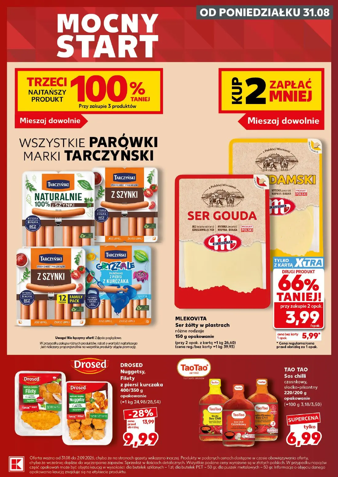 Kaufland gazetka, strona 7 z 30 — MLEKOVITA Ser żółty w plastrach