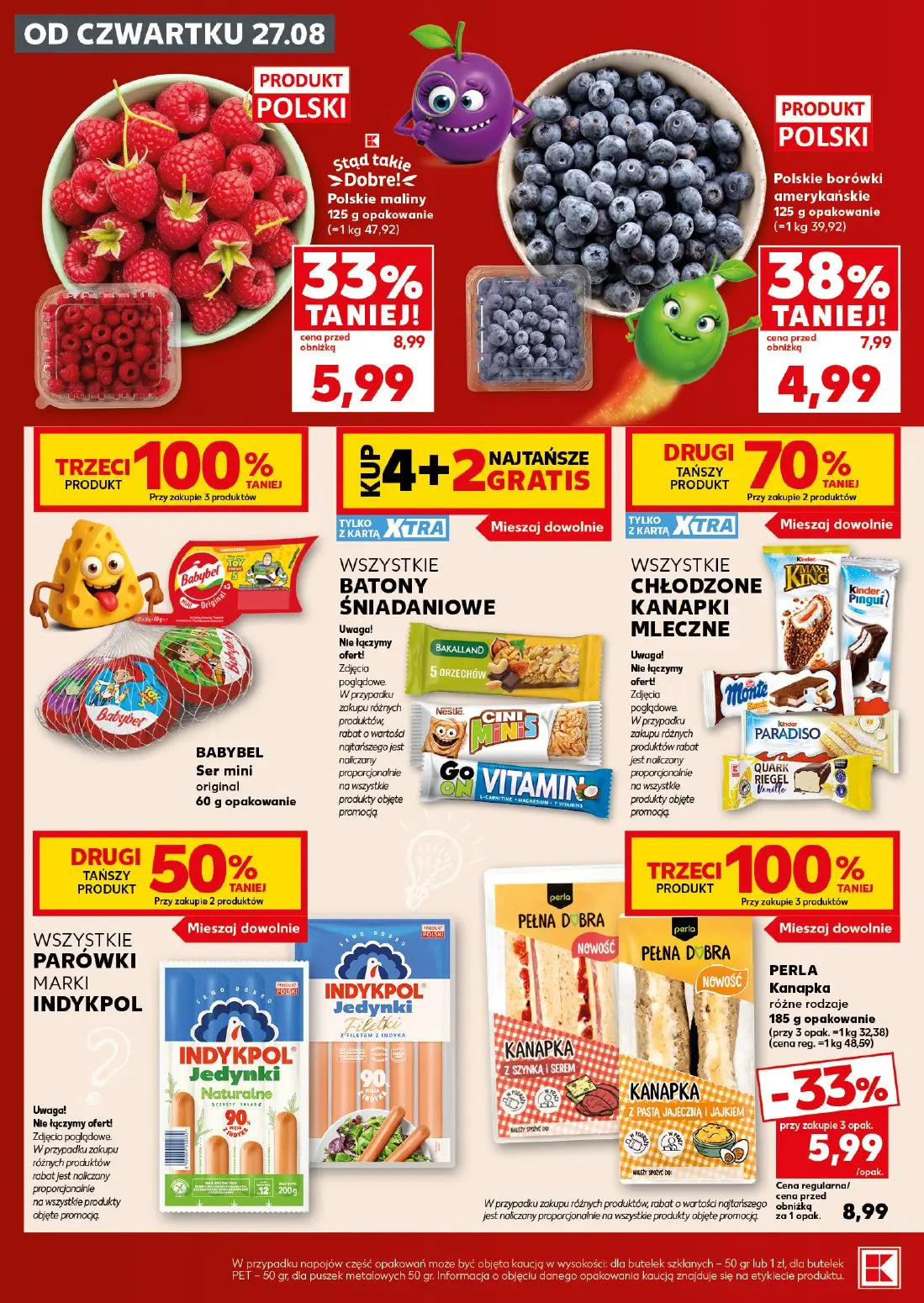 Kaufland gazetka, strona 16 z 30 — Polskie maliny, Polskie borówki amerykańskie