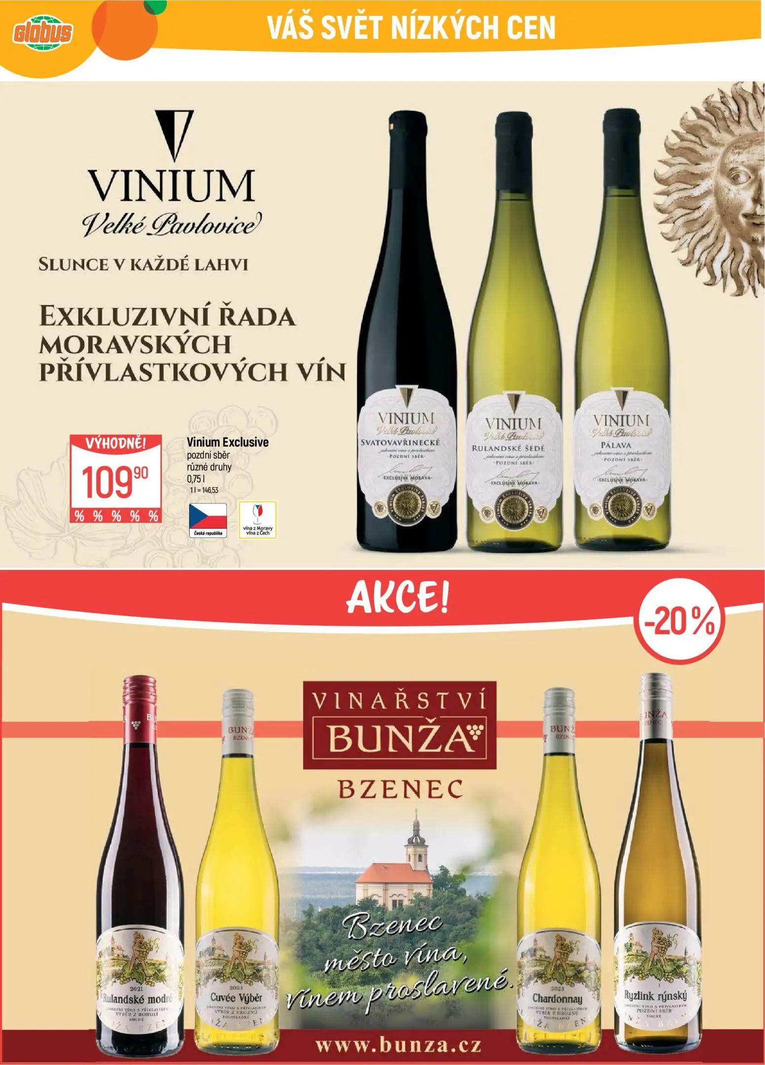 GLOBUS leták, strana 29 z 47 — Vinium Exclusive pozdní sběr různé druhy