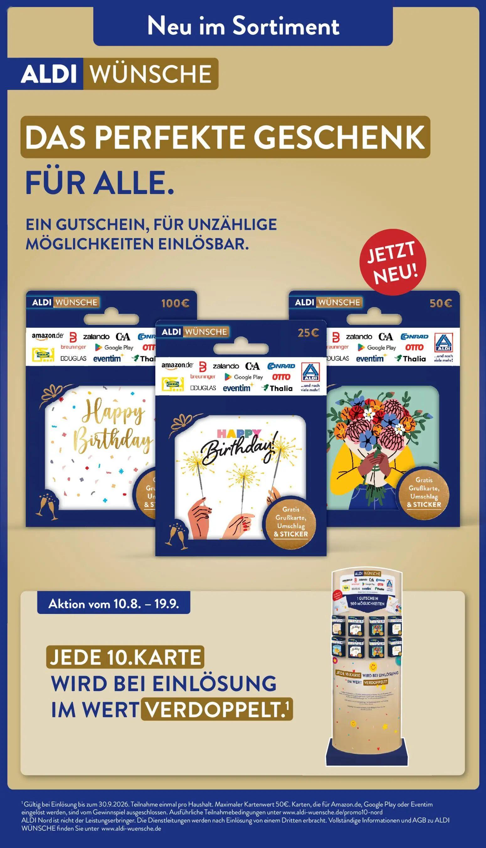 Aldi Nord Prospekt, Seite 39 von 40