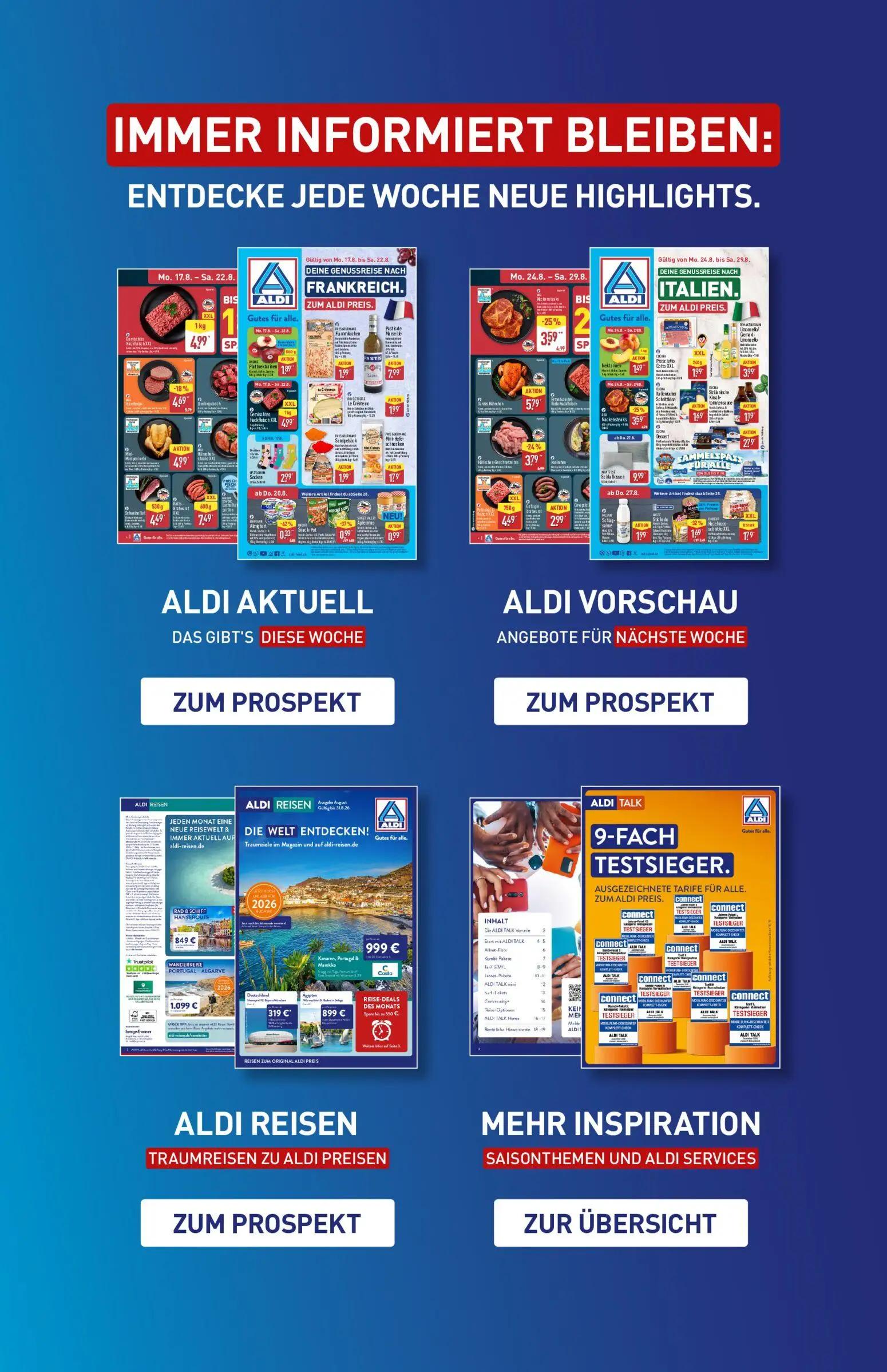 Aldi Nord Prospekt, Seite 40 von 40
