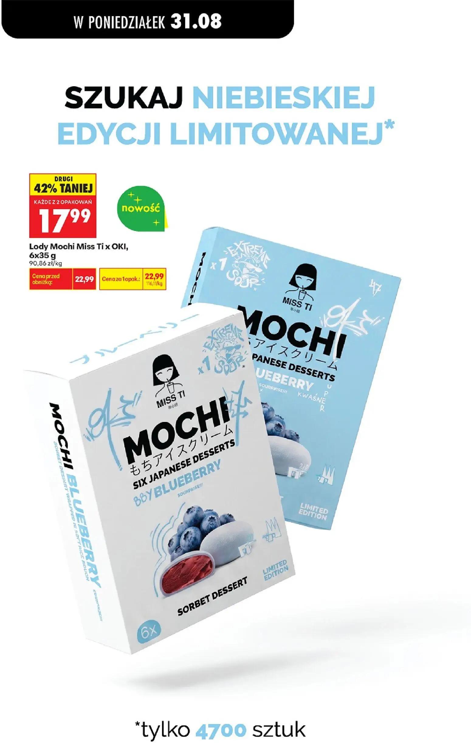 Biedronka gazetka, strona 80 z 113 — Lody Mochi Miss Ti x OKI