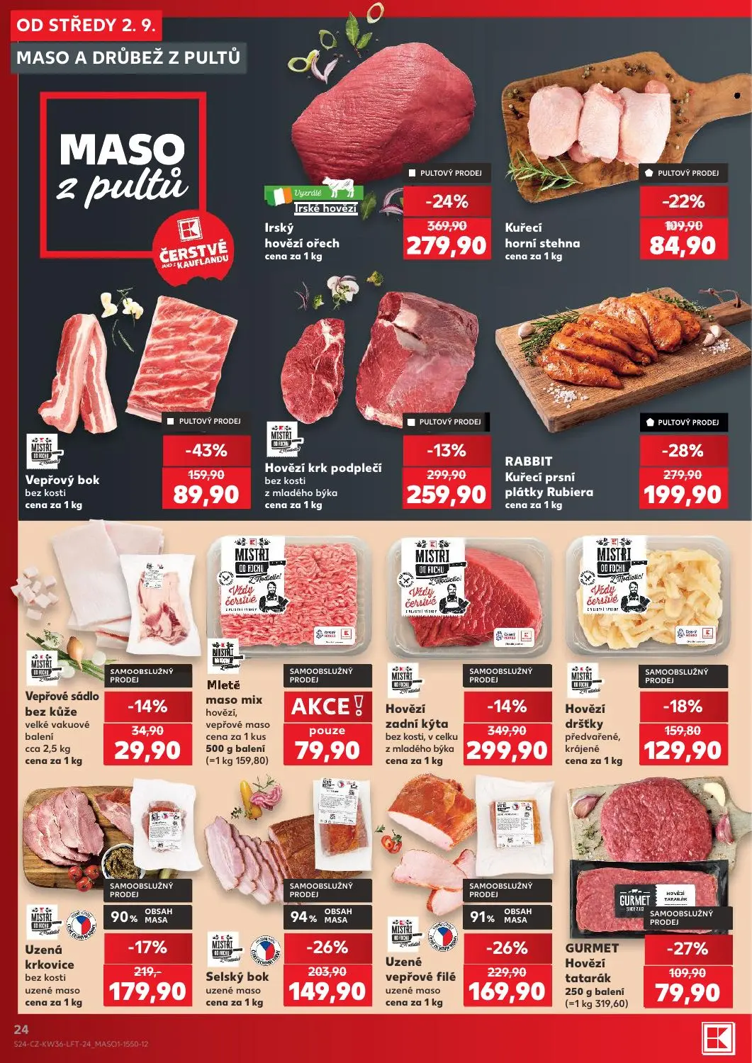 Kaufland leták, strana 24 z 54 — Vepřový bok