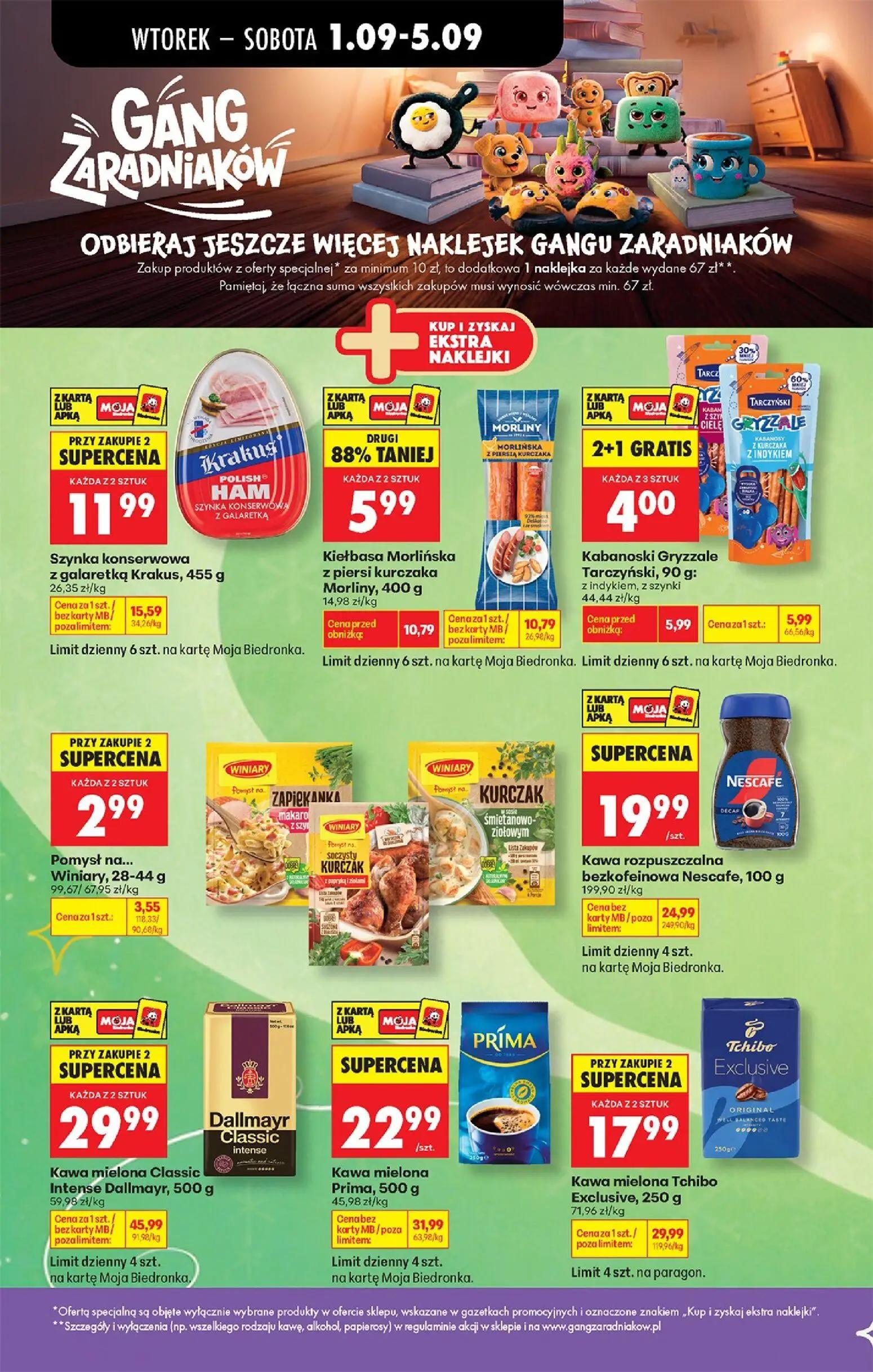 Biedronka gazetka, strona 26 z 89 — Kawa mielona Classic Intense Dallmayr, Kawa mielona Tchibo Exclusive, Kawa mielona Prima